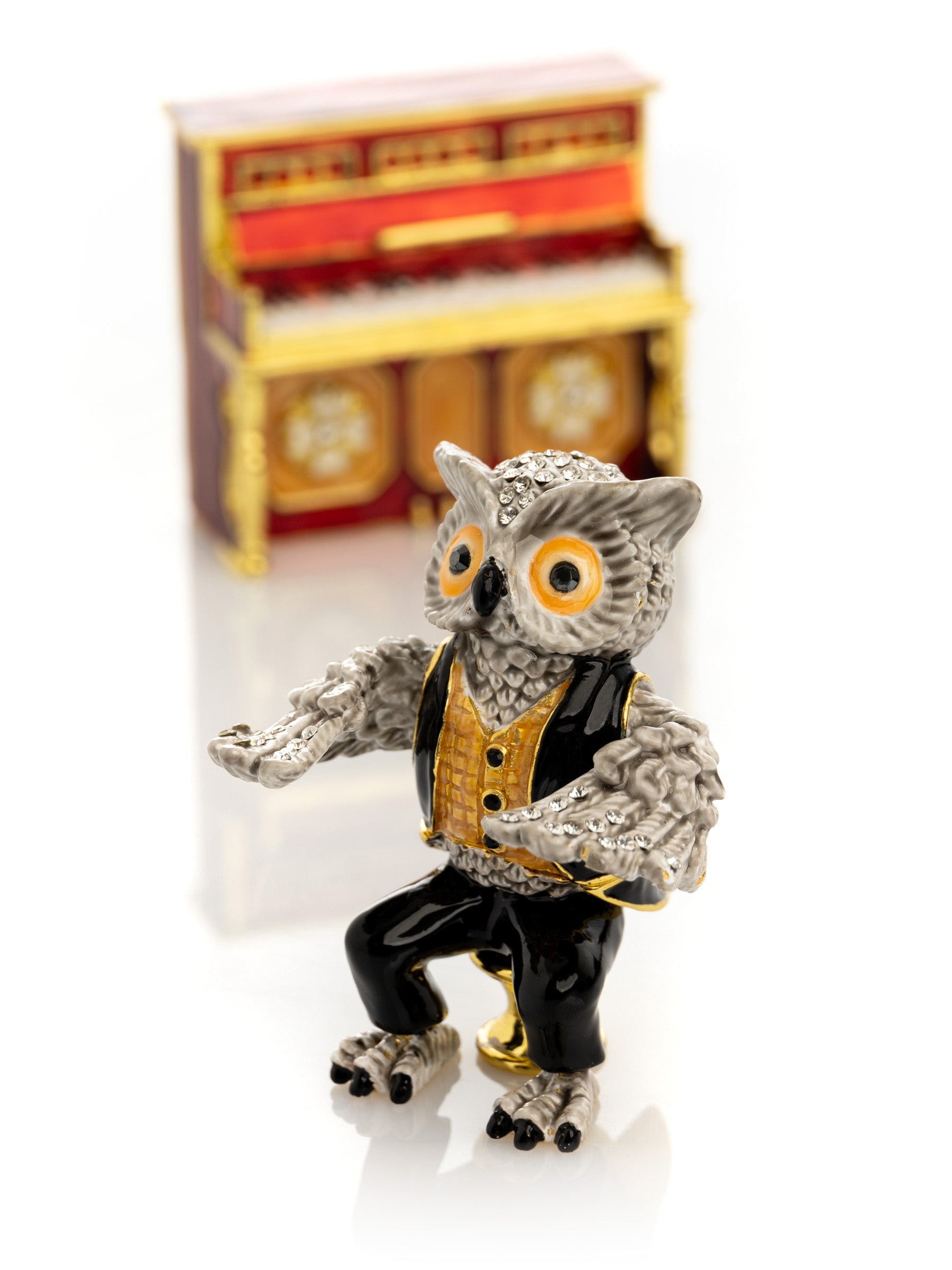 Keren Kopal Owl Playing the Piano