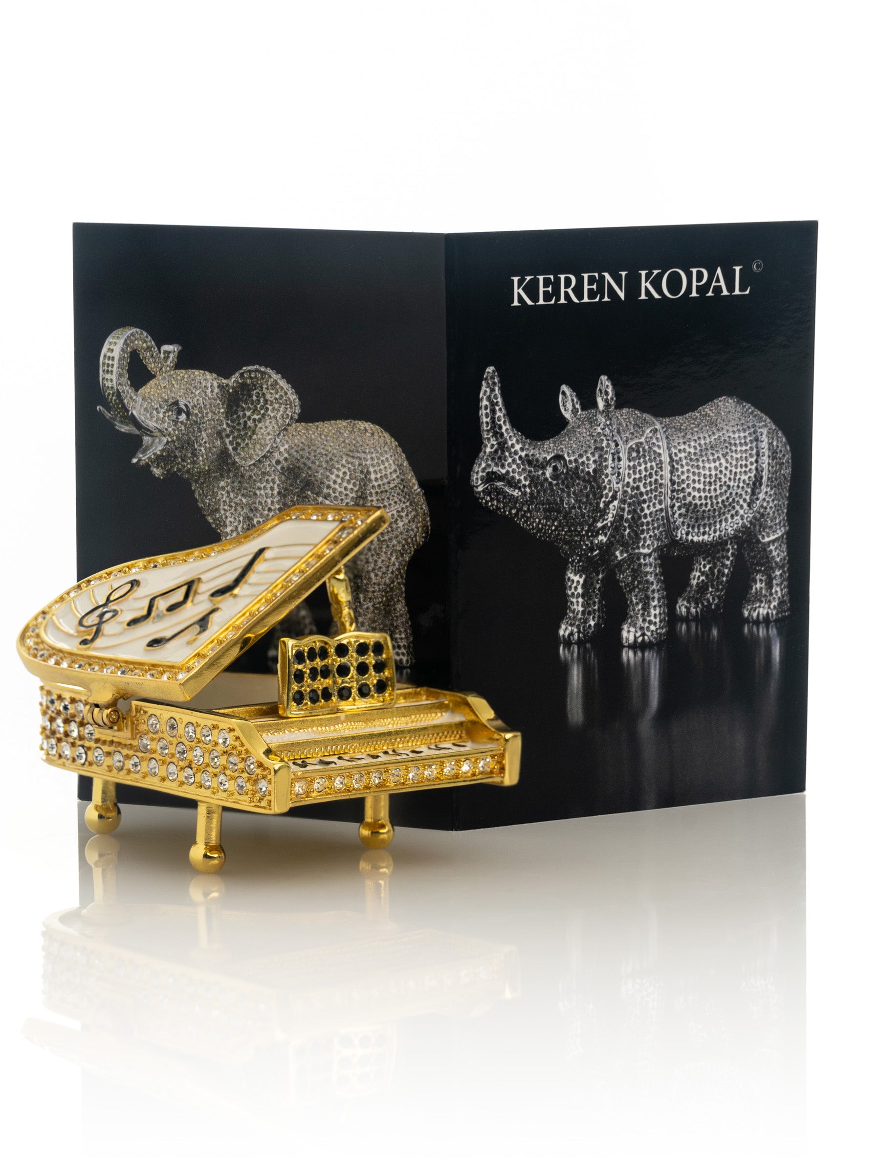 Keren Kopal Golden White Piano