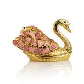 Keren Kopal Golden Swan with Hearts