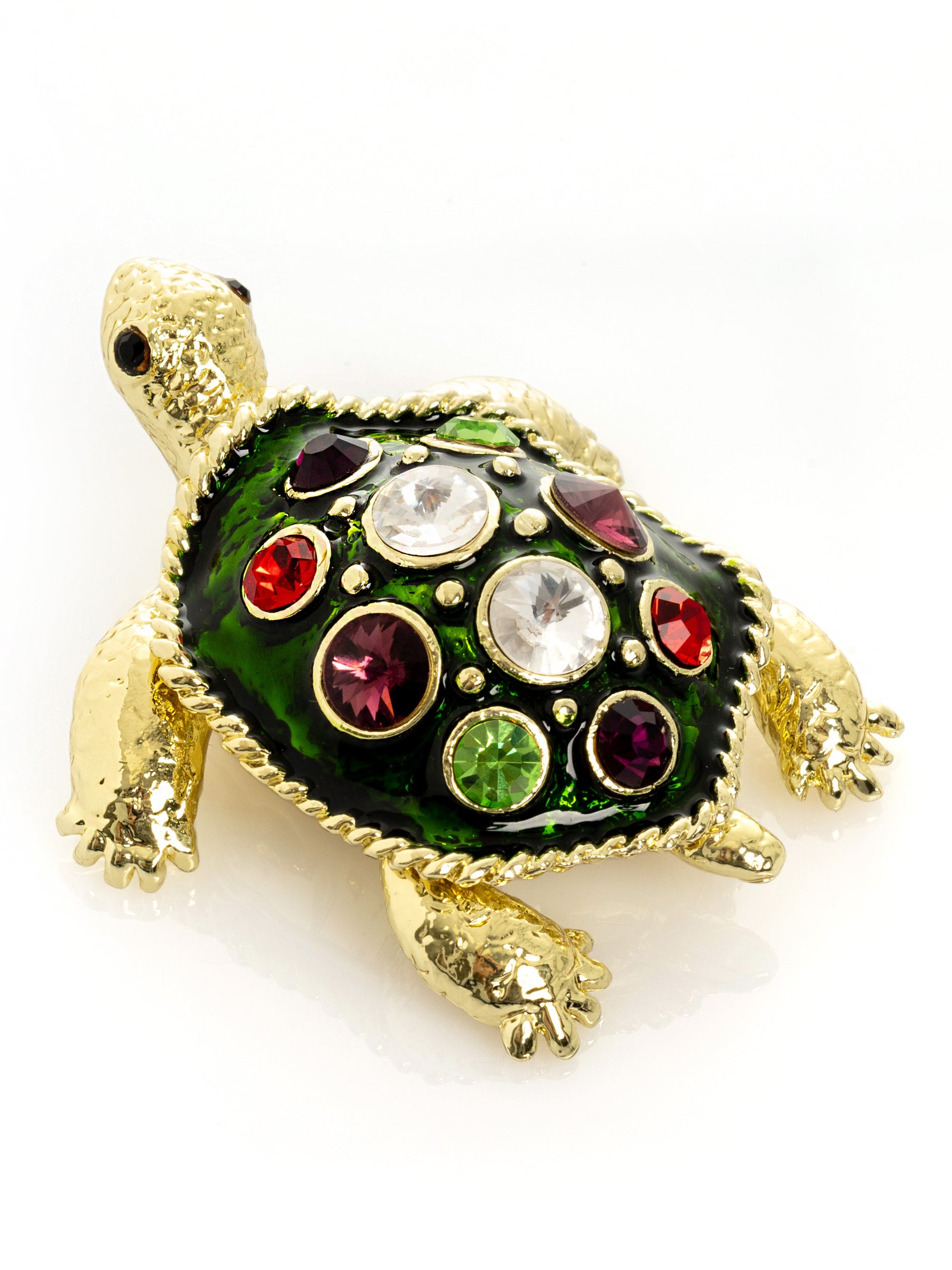 Keren Kopal Green Shell Golden Turtle