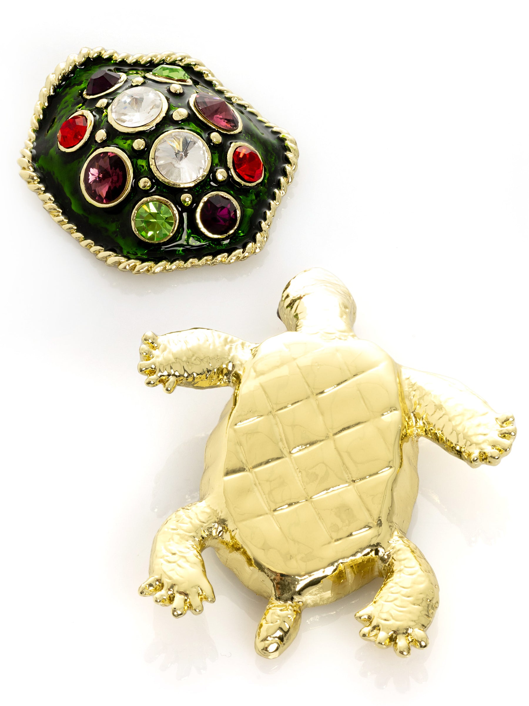 Keren Kopal Green Shell Golden Turtle