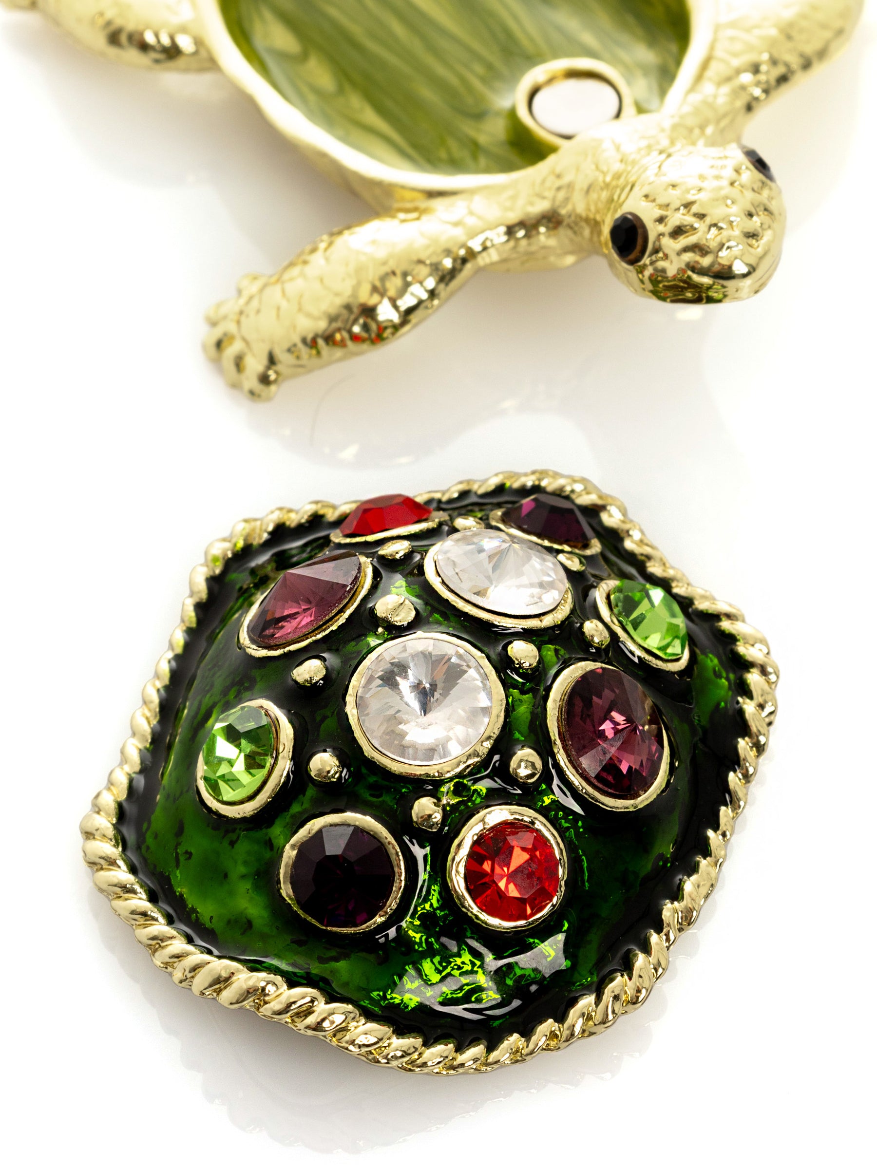 Keren Kopal Green Shell Golden Turtle