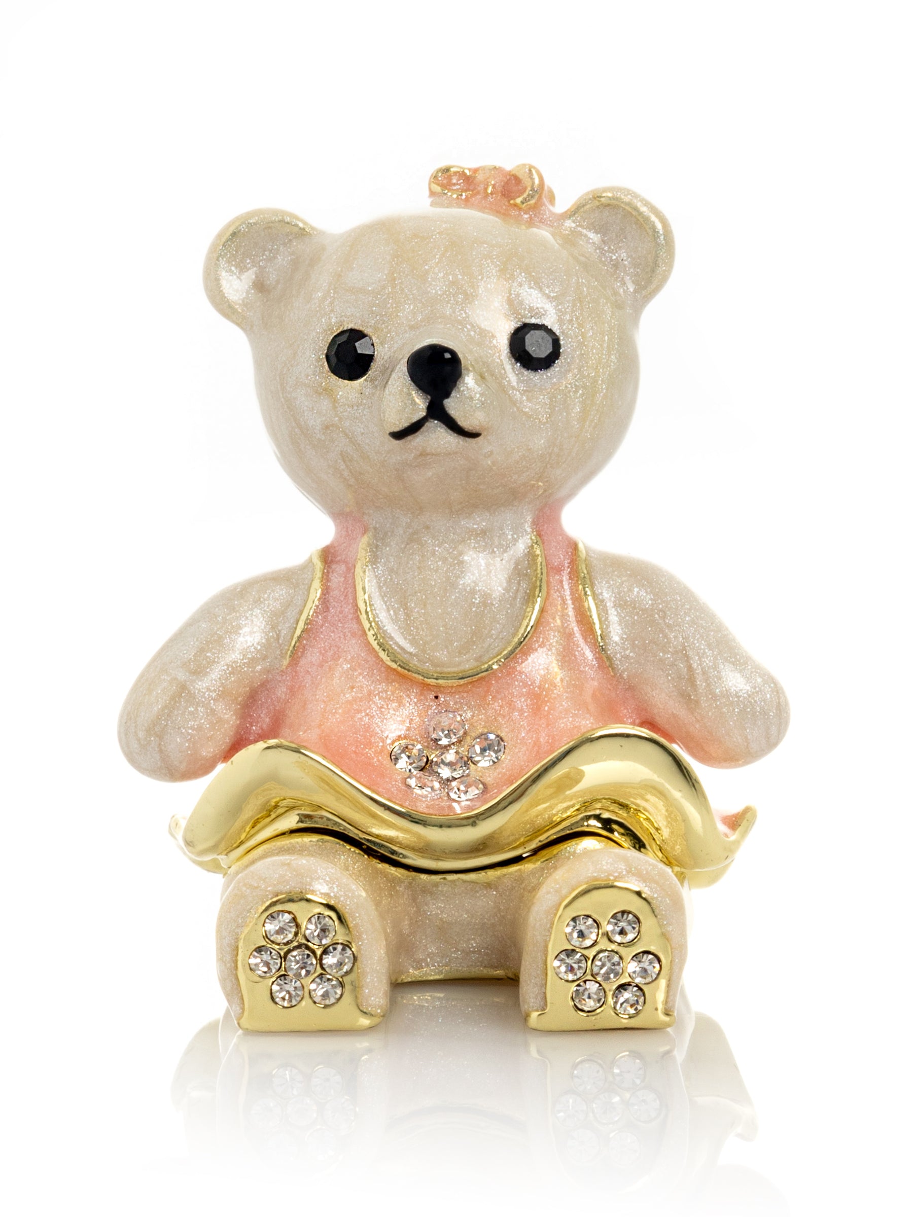 Keren Kopal Teddy Bear with Pink Dress
