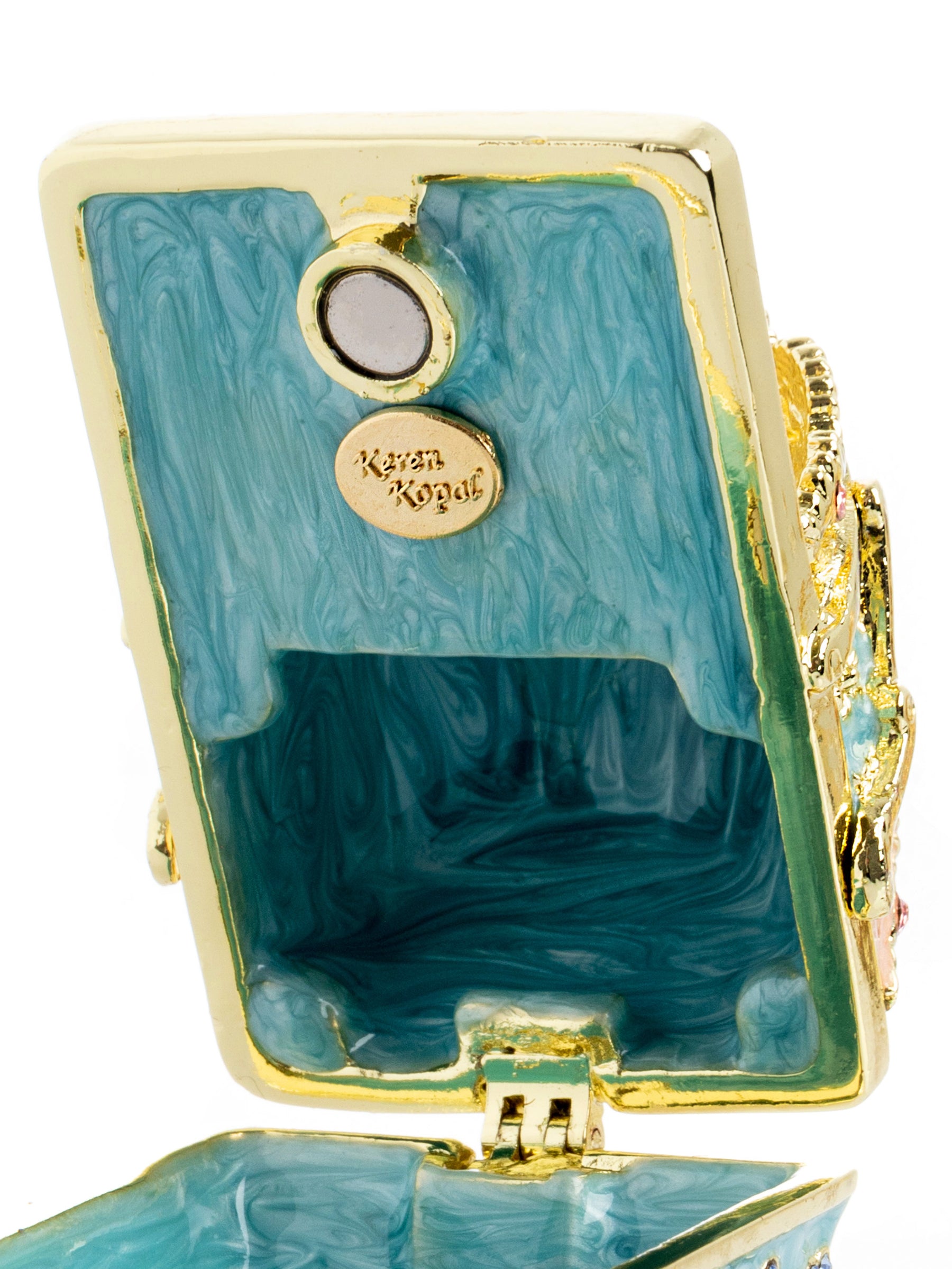 Keren Kopal Baby Carriage trinket box