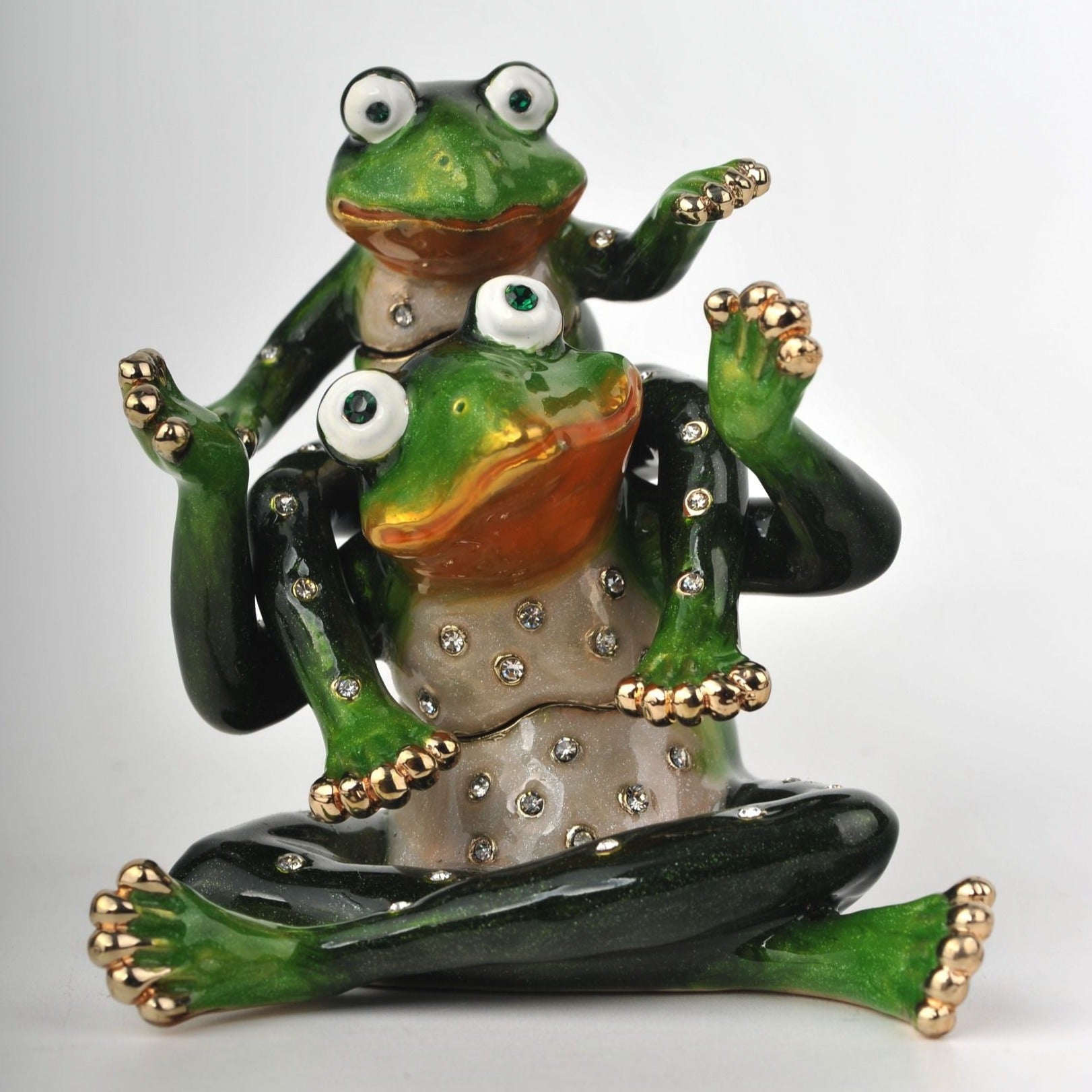 Keren Kopal Baby Frog sitting on a Frog