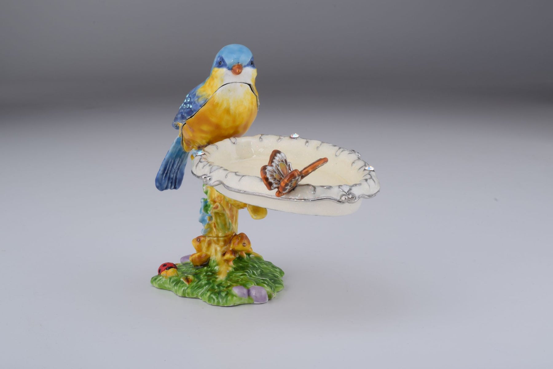 Keren Kopal Blue & Yellow Tanager Bird on a Tree