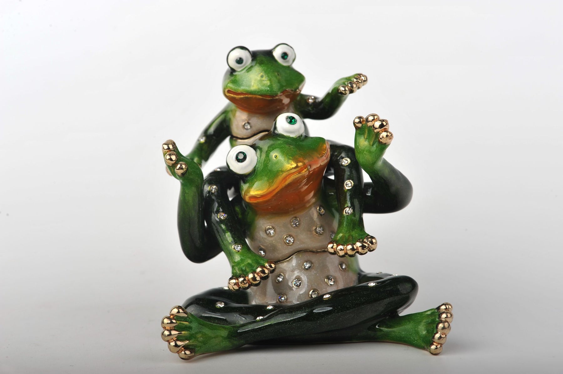 Keren Kopal Baby Frog sitting on a Frog