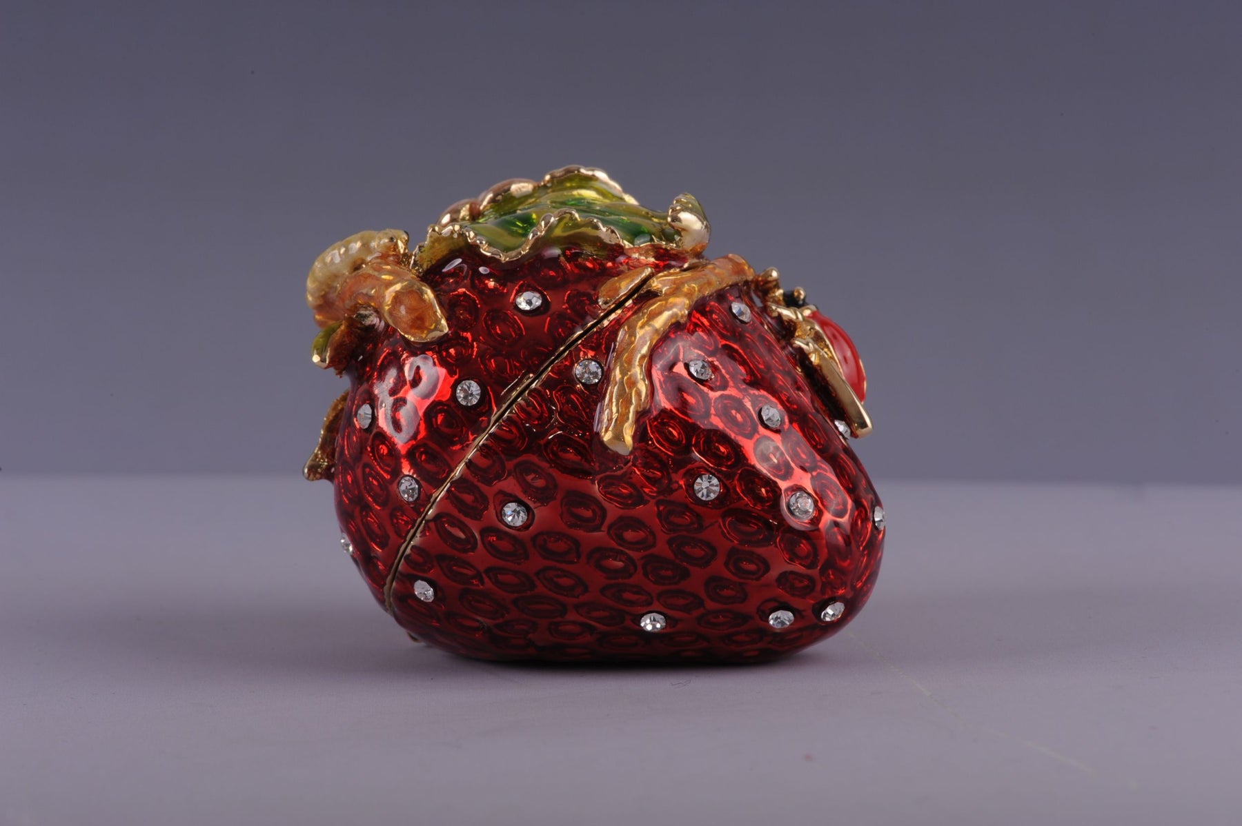 Keren Kopal Bee on a Red Strawberry