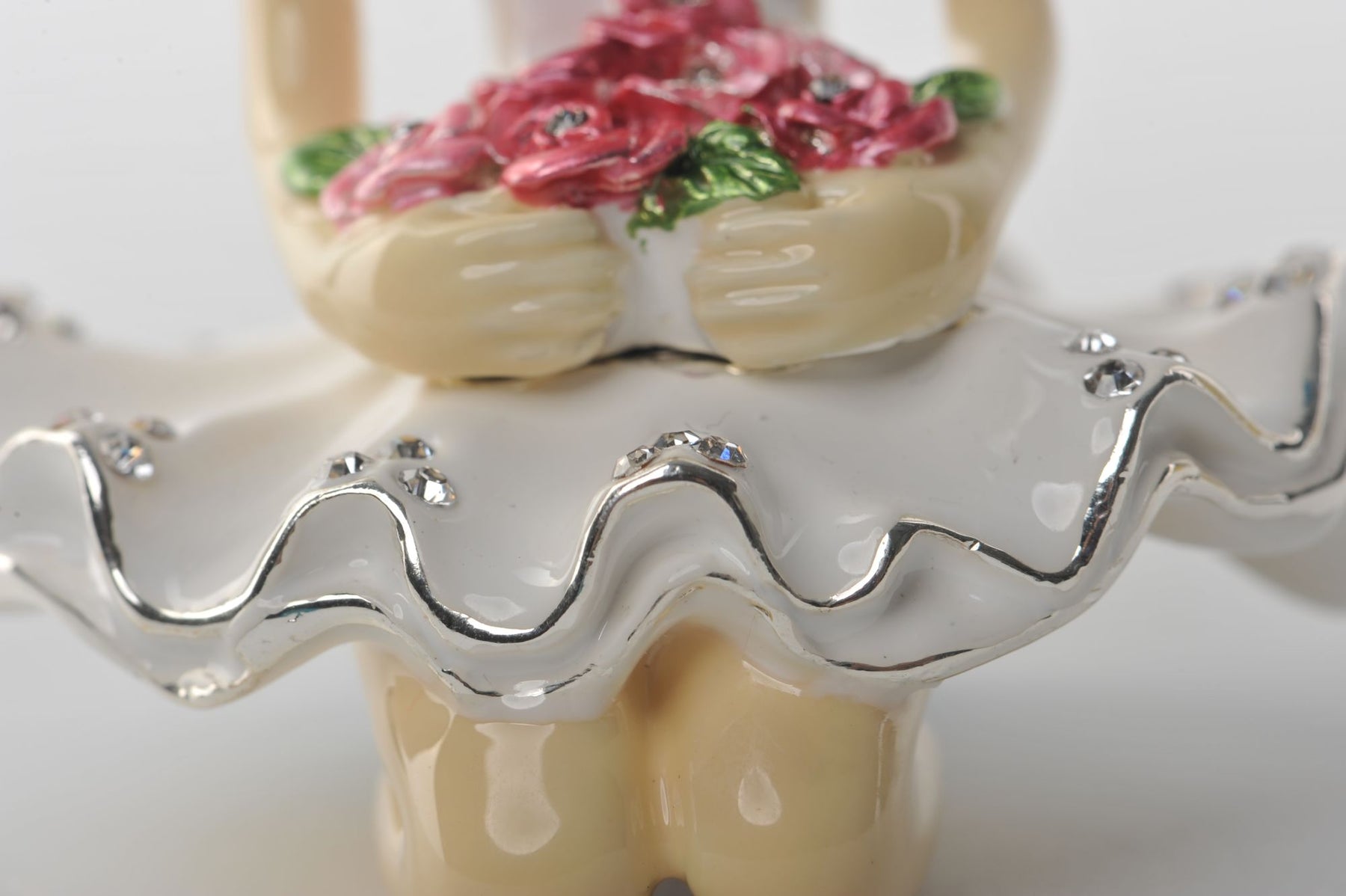 Keren Kopal Ballet Dancer Holding Pink Flowers