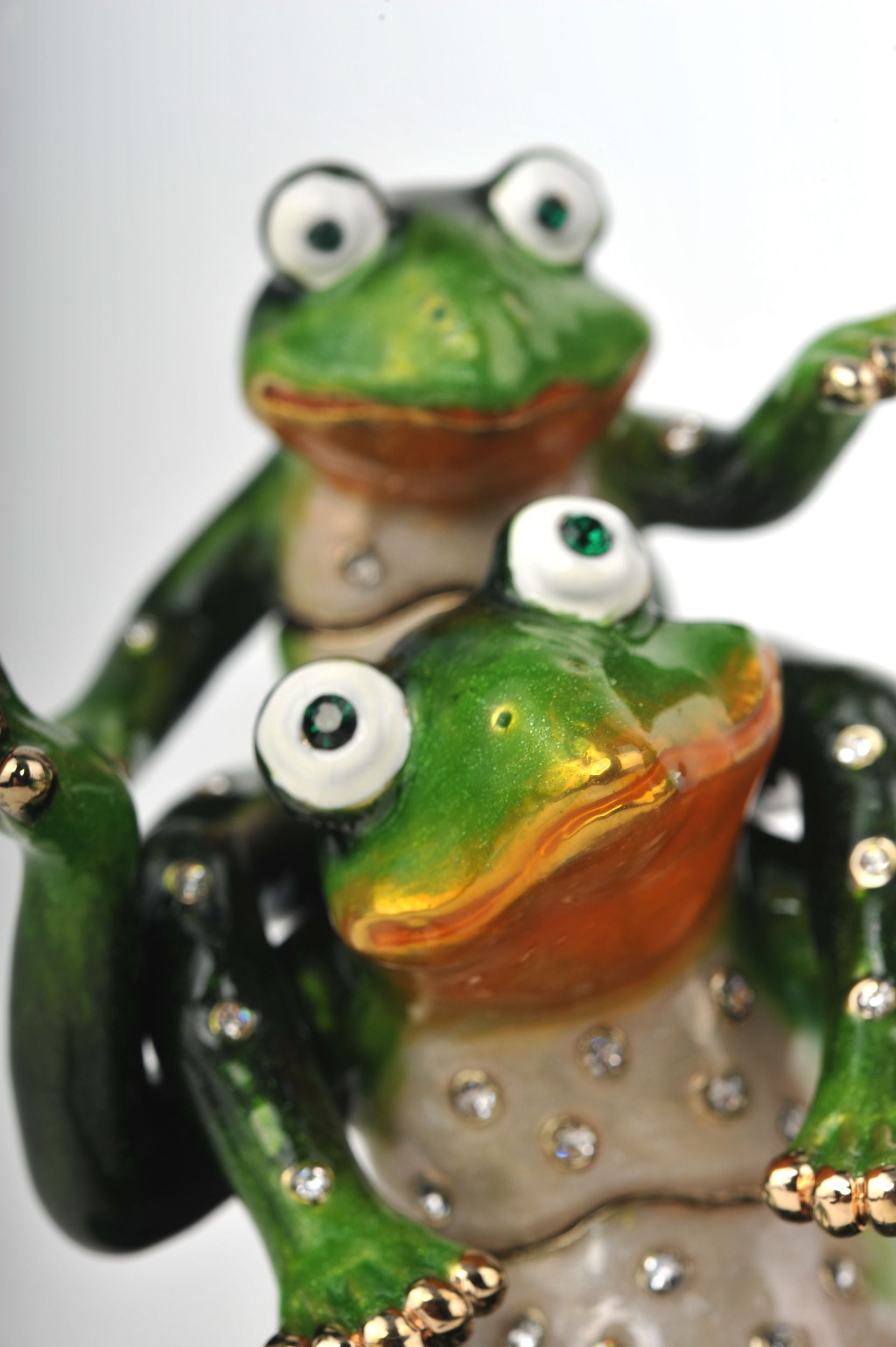 Keren Kopal Baby Frog sitting on a Frog