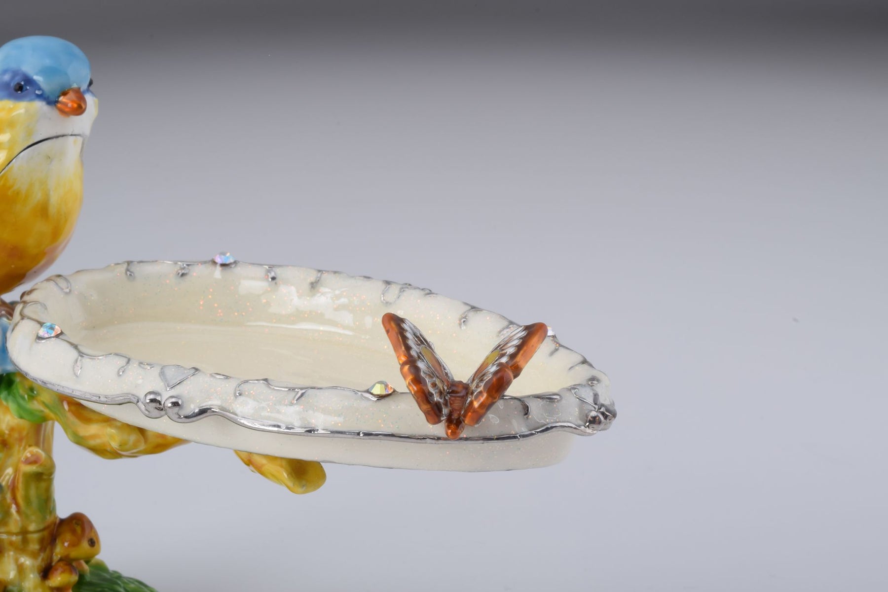 Keren Kopal Blue & Yellow Tanager Bird on a Tree