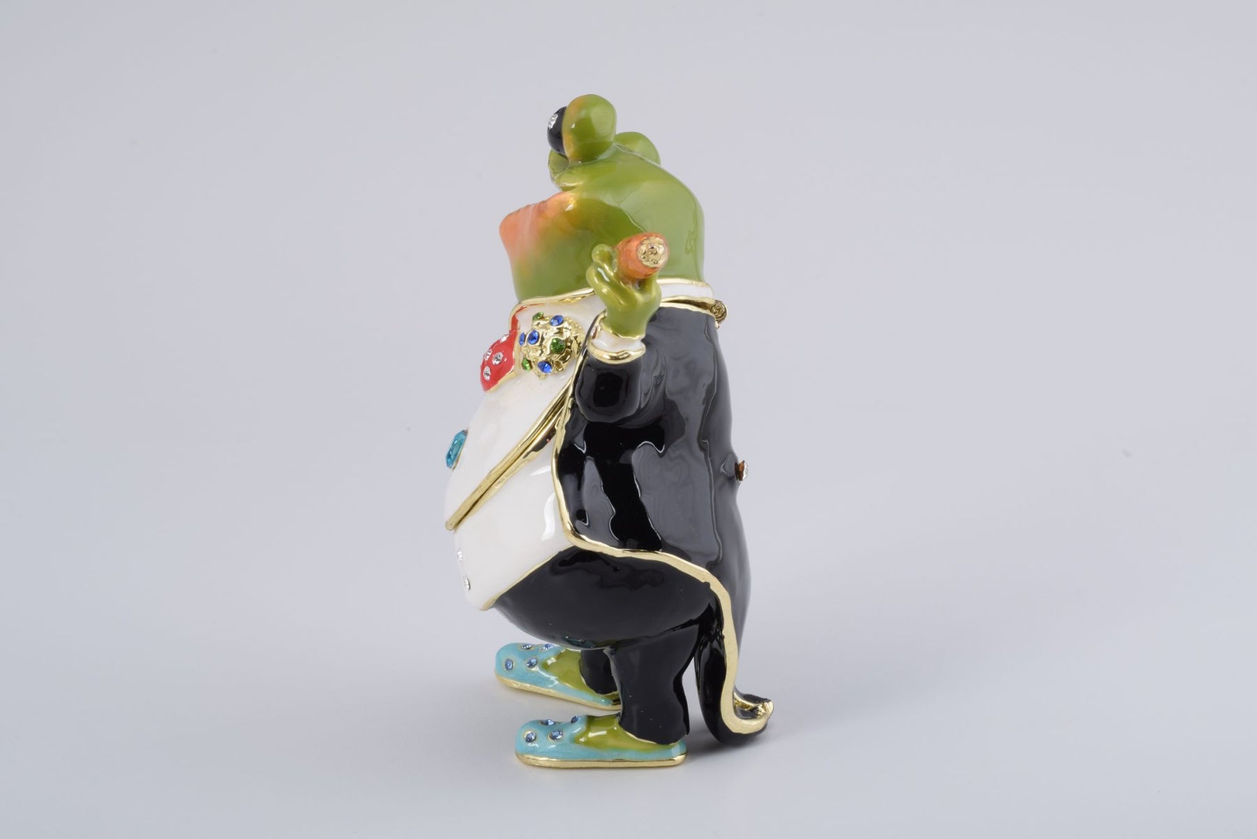 Keren Kopal Business Frog Holding a Cigar