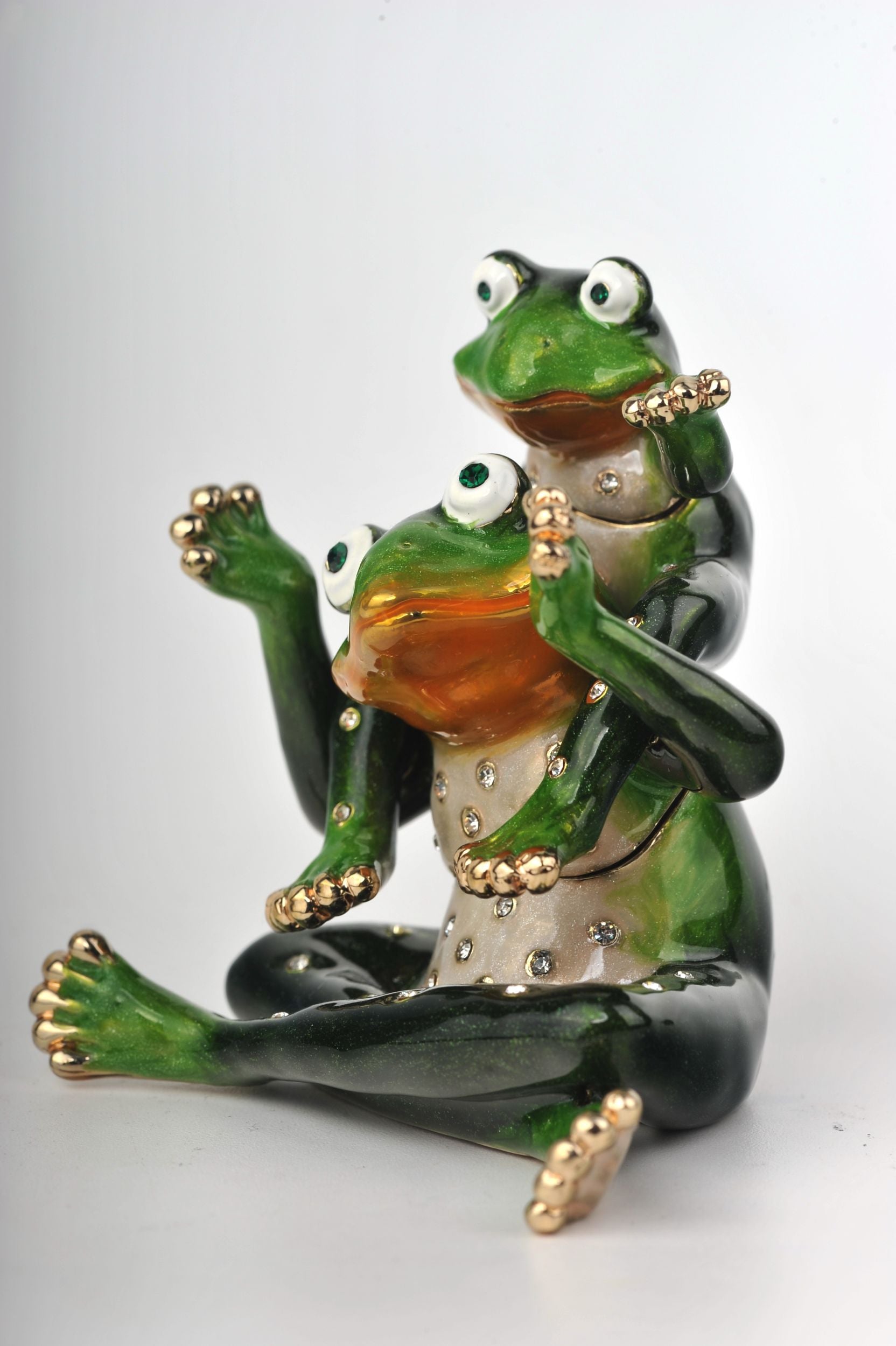 Keren Kopal Baby Frog sitting on a Frog