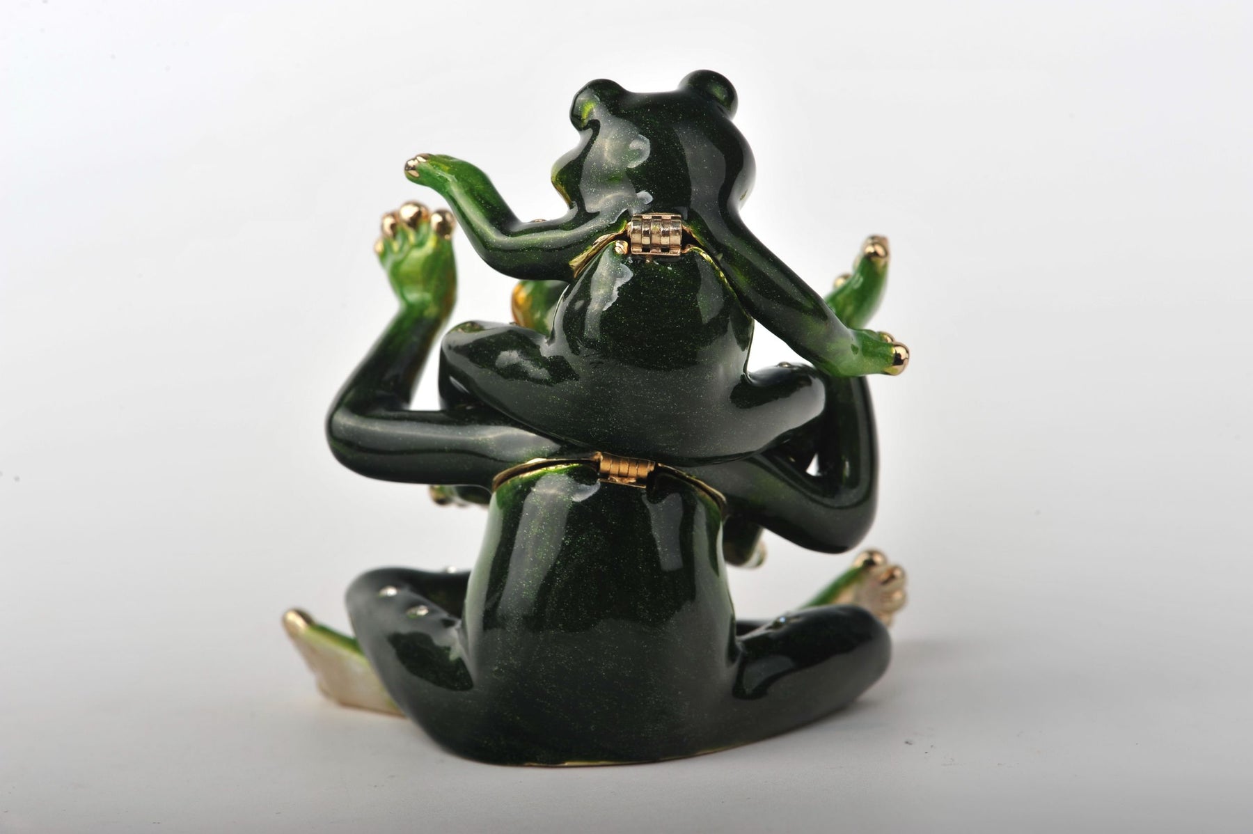 Keren Kopal Baby Frog sitting on a Frog