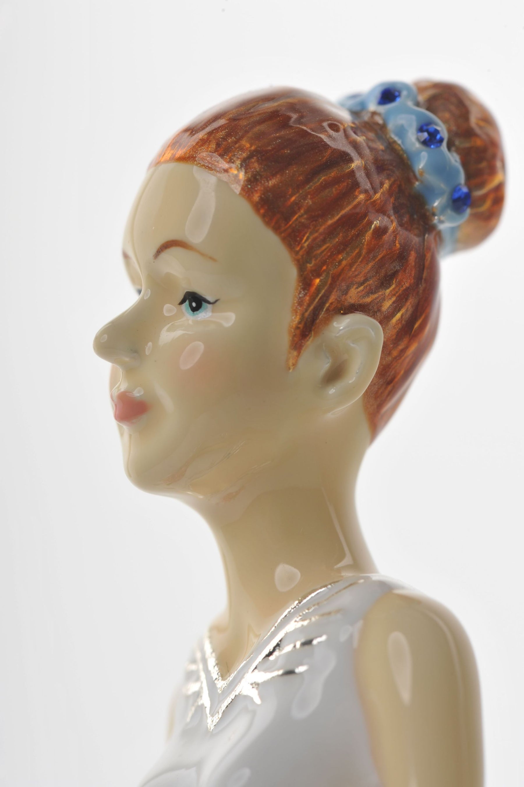 Keren Kopal Ballet Dancer Holding Pink Flowers