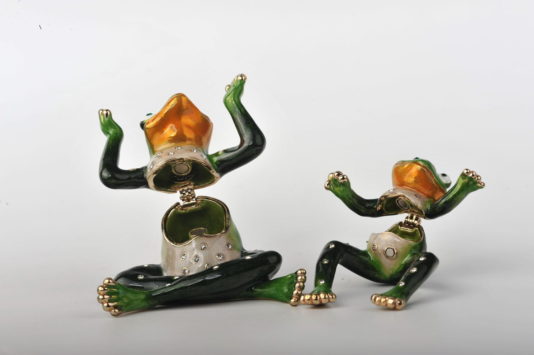 Keren Kopal Baby Frog sitting on a Frog