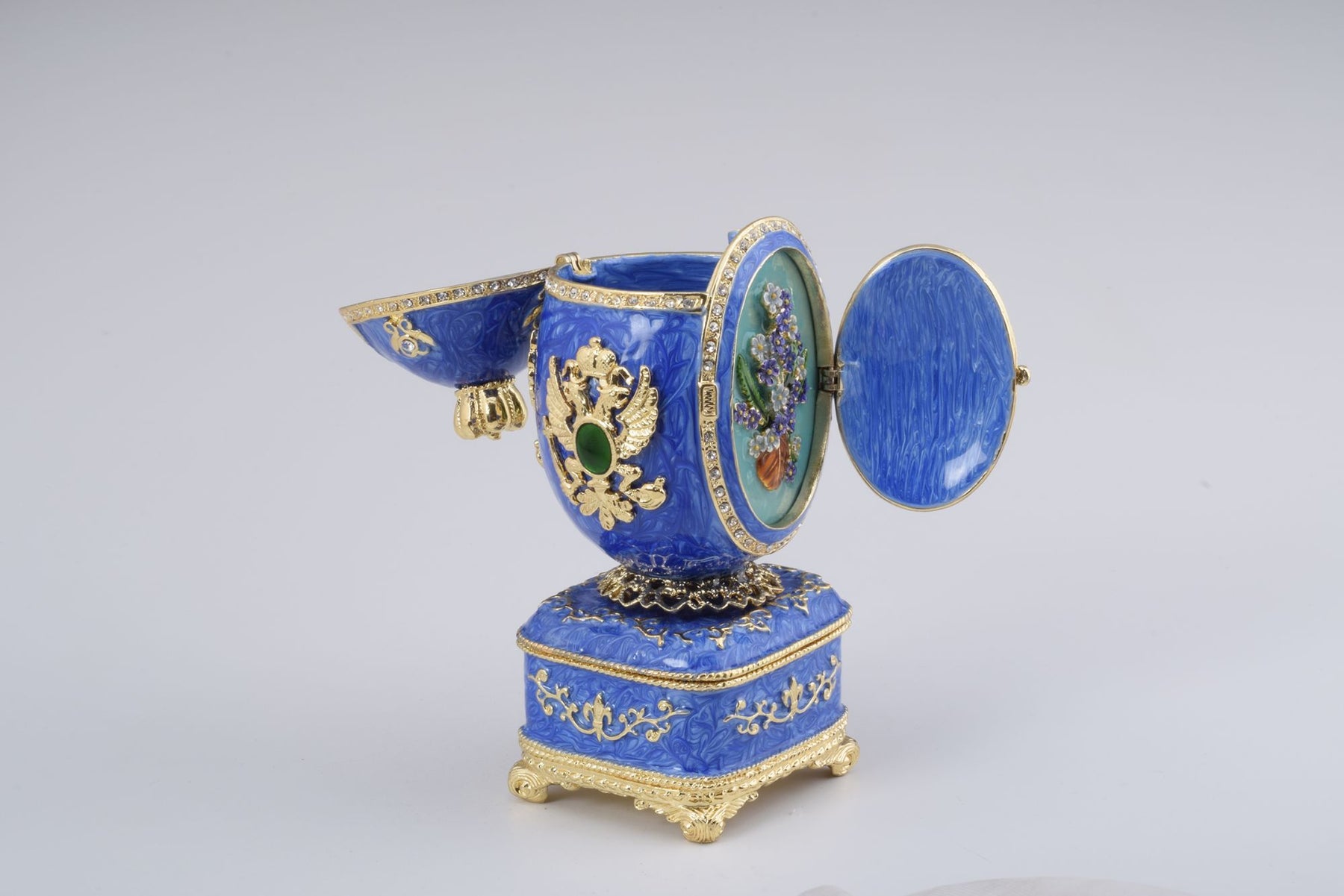 Keren Kopal Blue Royal Faberge Egg
