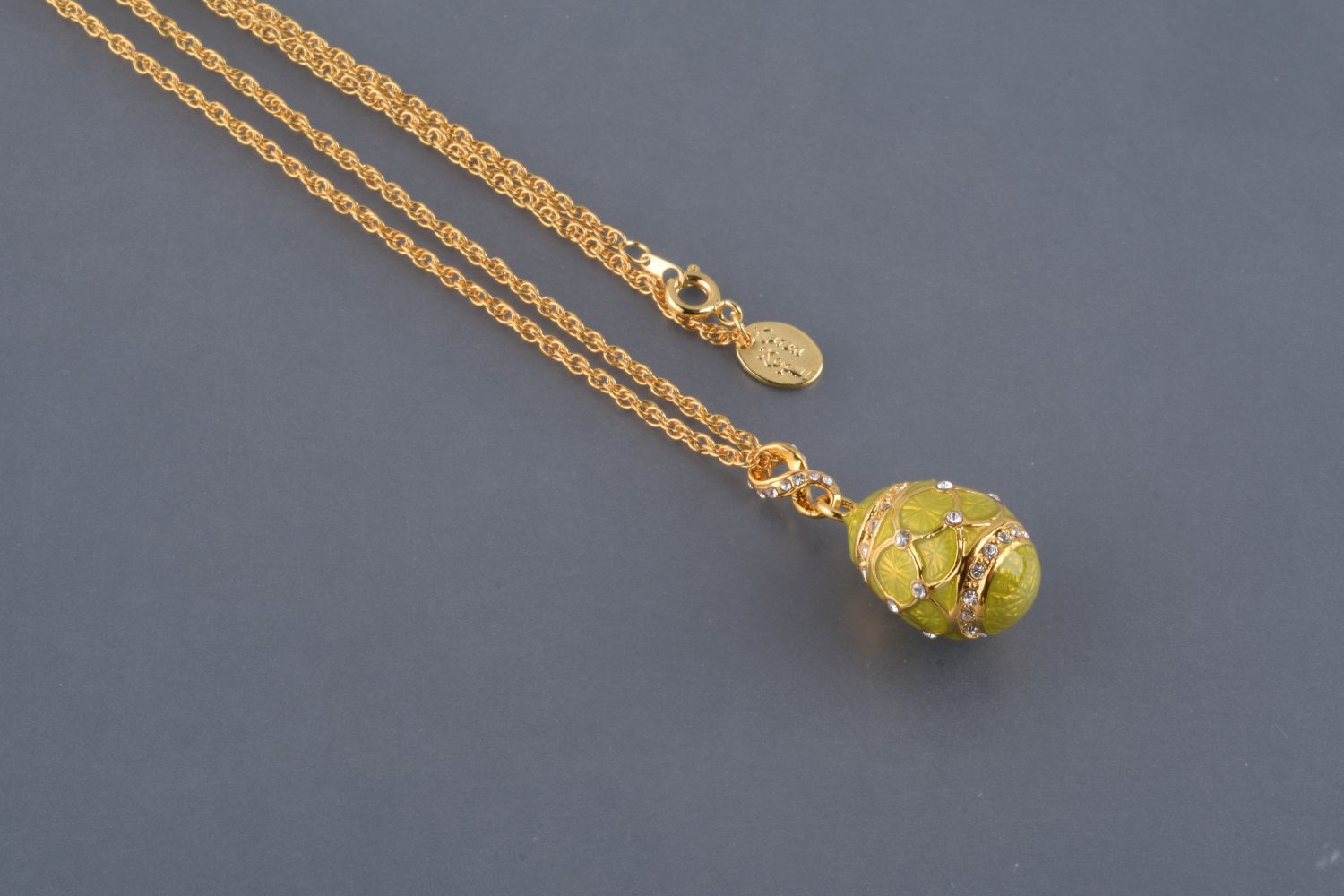 Keren Kopal Yellow Egg Pendant Necklace