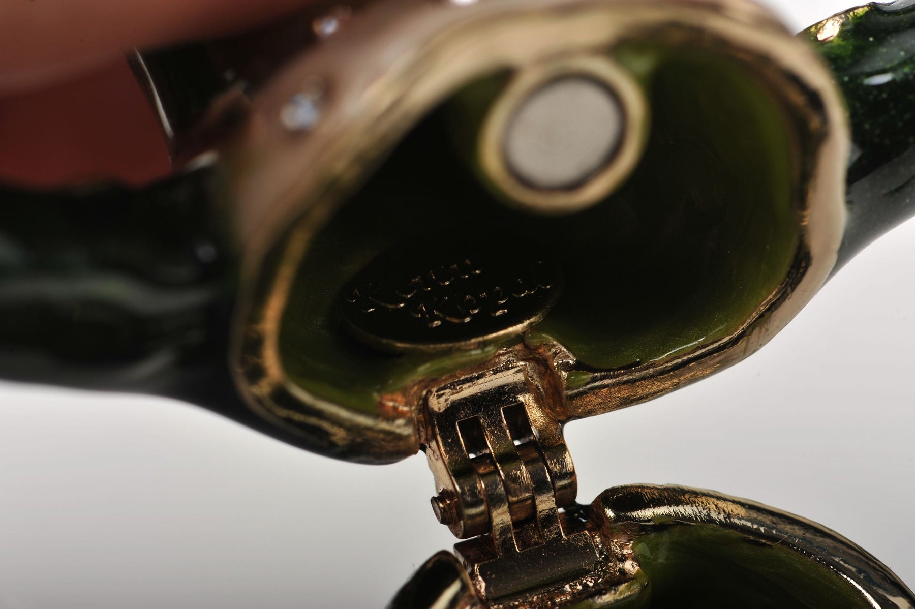 Keren Kopal Baby Frog sitting on a Frog