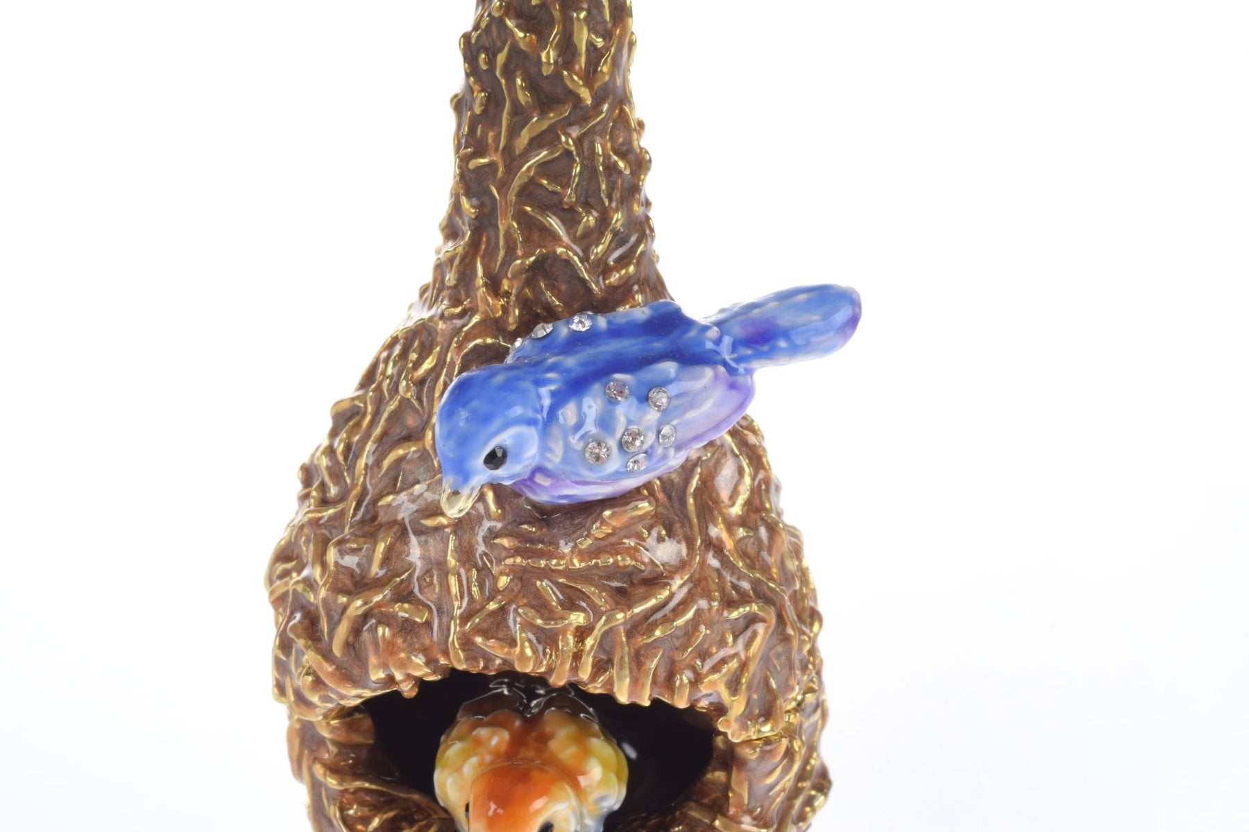 Keren Kopal Two love Birds in a nest Trinket Box