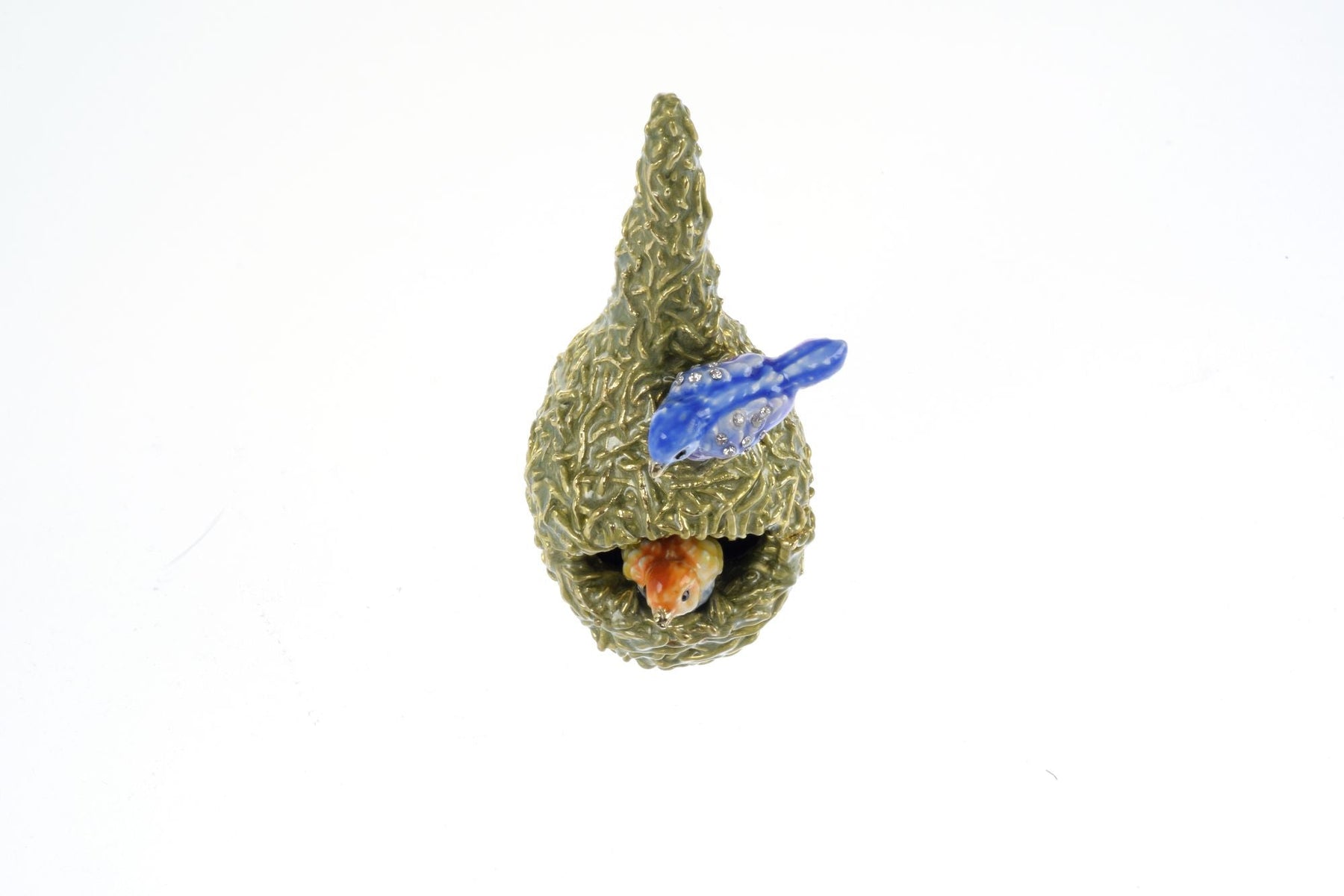 Keren Kopal Two love Birds in a nest Trinket Box