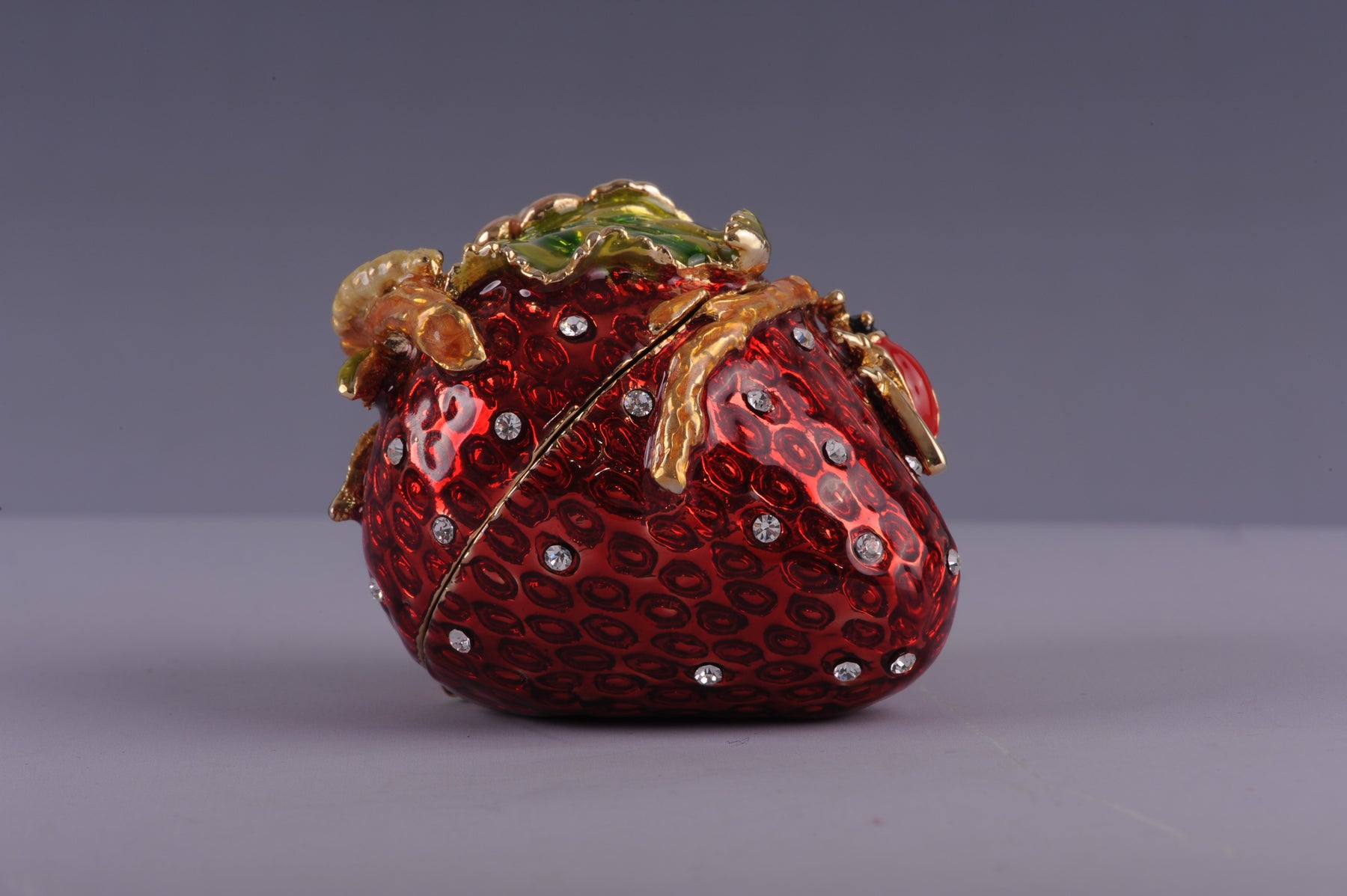 Keren Kopal Bee on a Red Strawberry