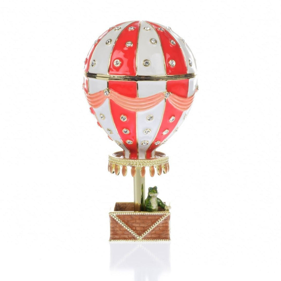Keren Kopal Red Hot air balloon with frog Limited edition 1-250