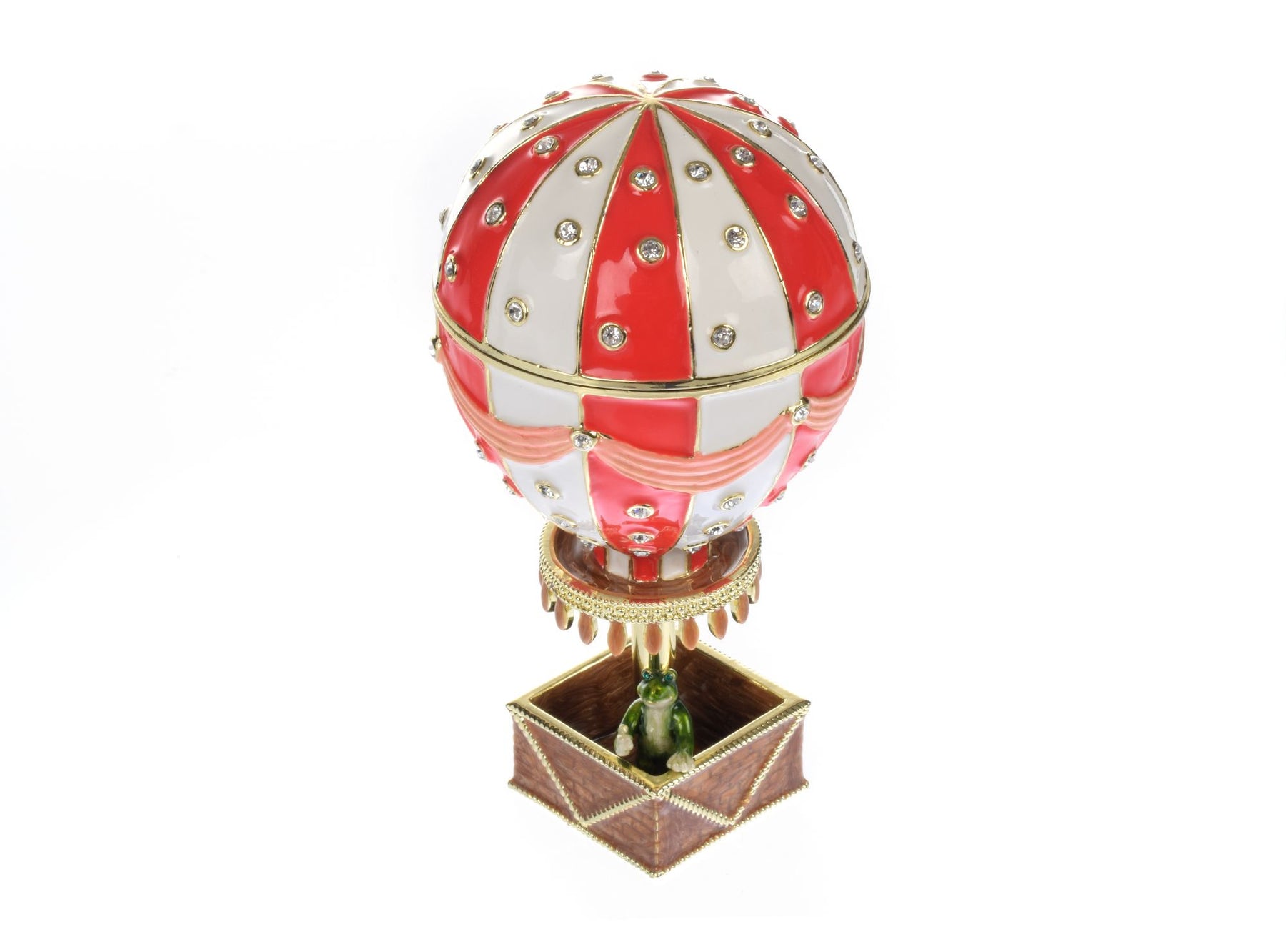 Keren Kopal Red Hot air balloon with frog Limited edition 1-250