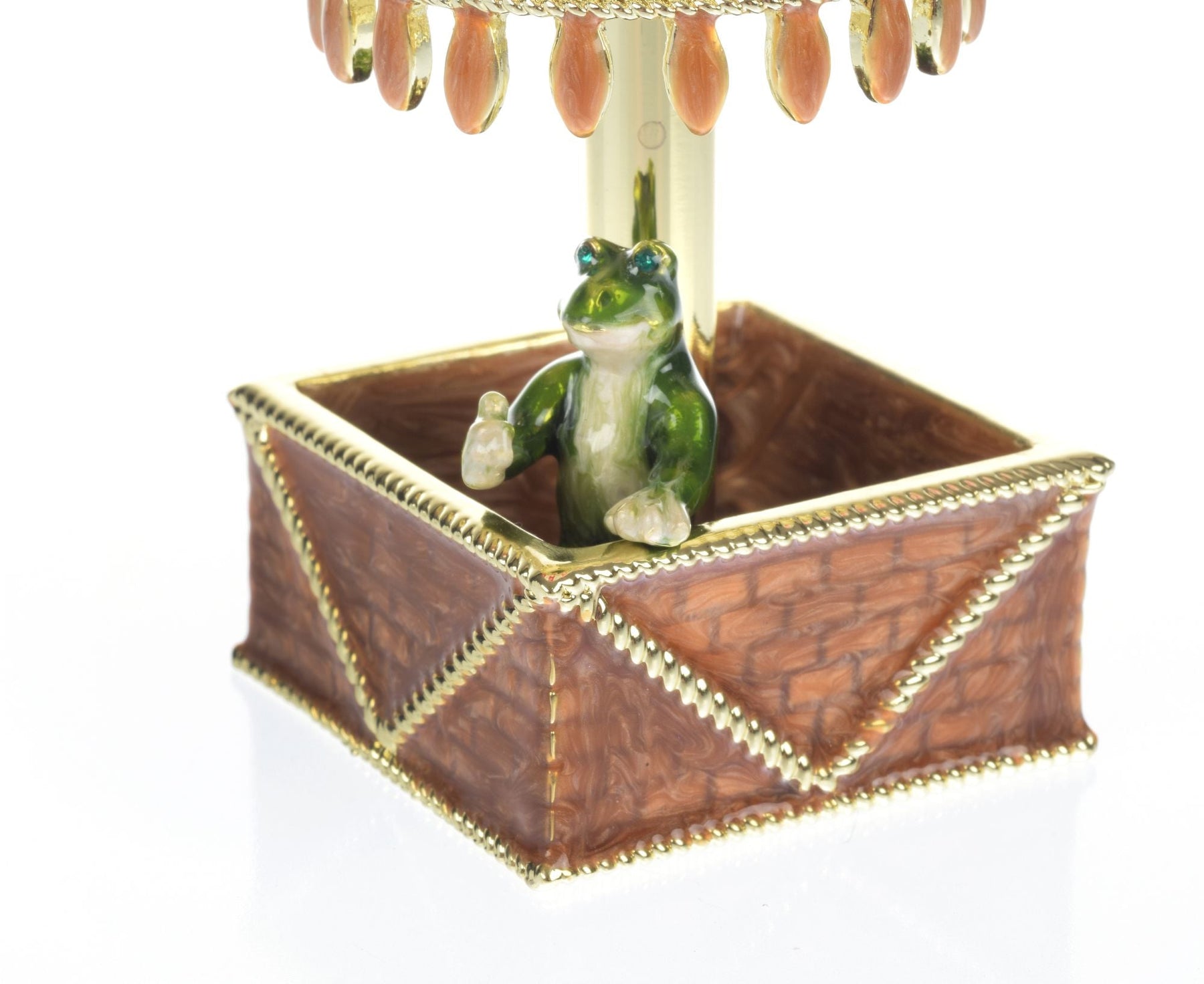 Keren Kopal Red Hot air balloon with frog Limited edition 1-250