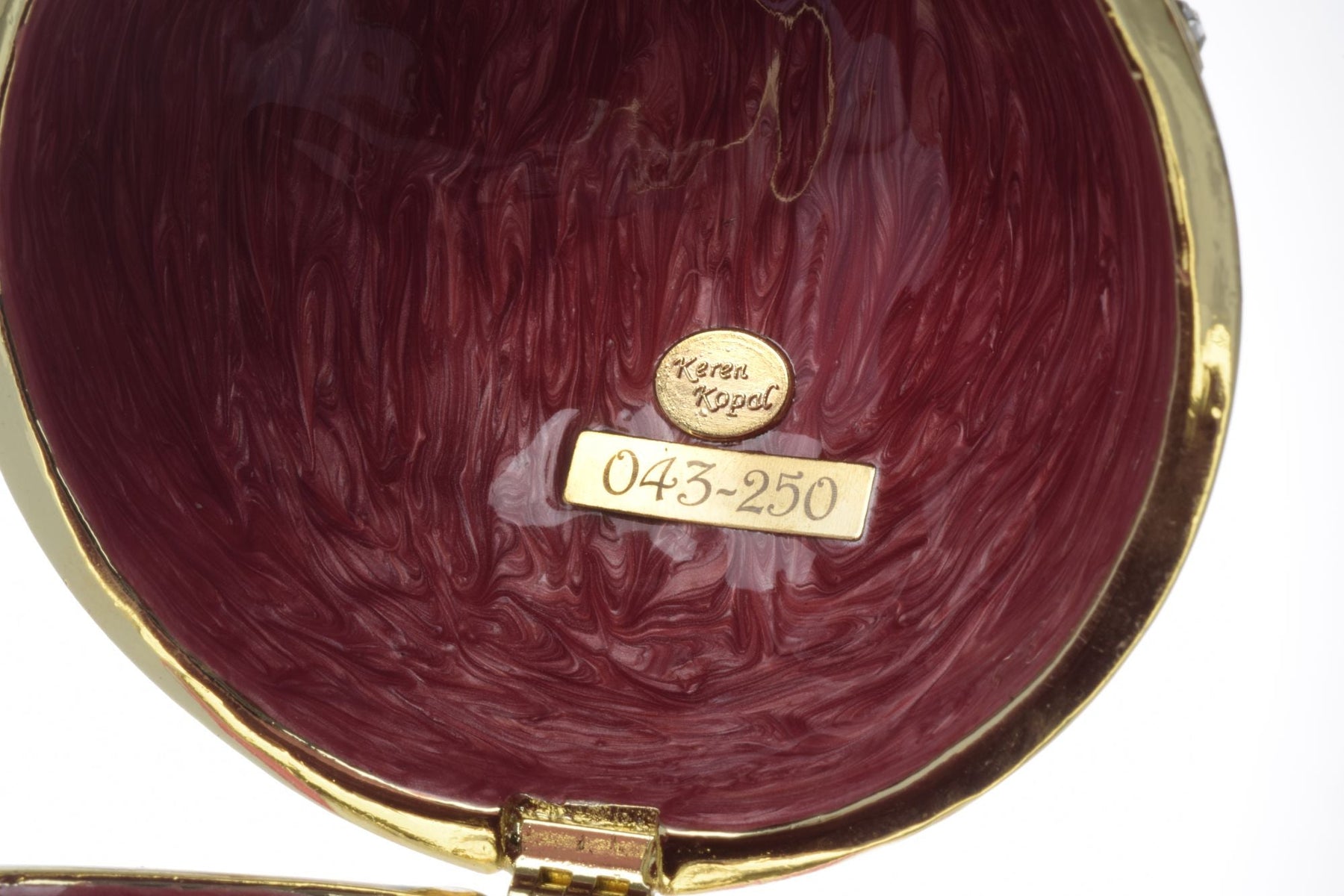 Keren Kopal Red Hot air balloon with frog Limited edition 1-250