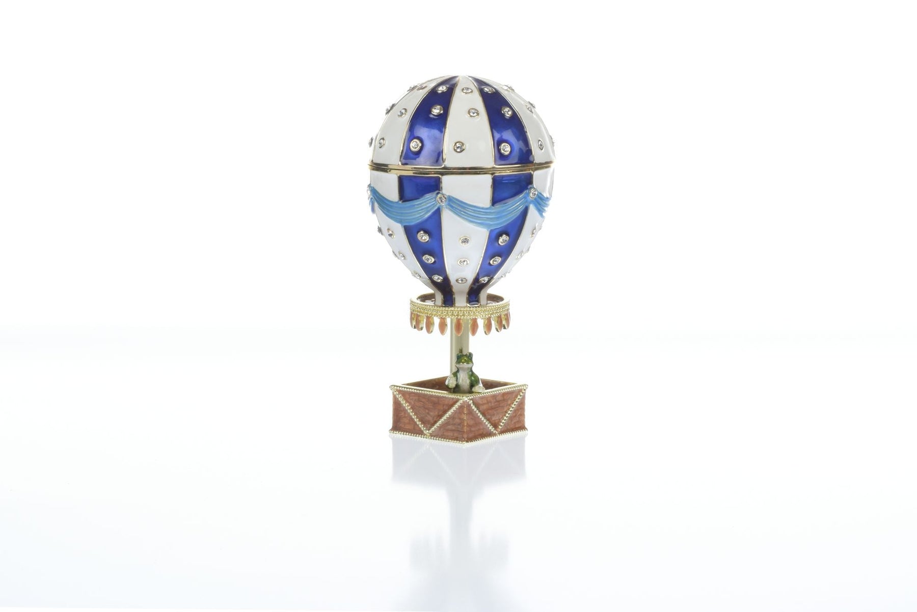 Keren Kopal Blue Hot air balloon with frog Limited edition 1-250