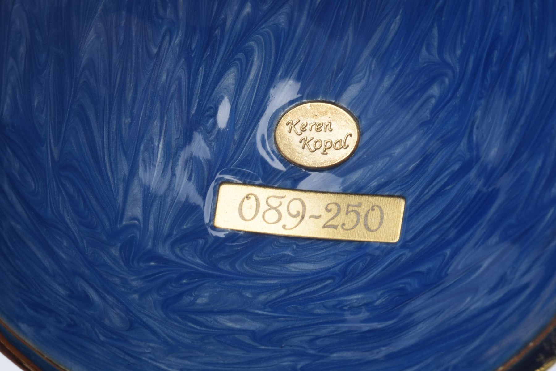 Keren Kopal Blue Hot air balloon with frog Limited edition 1-250