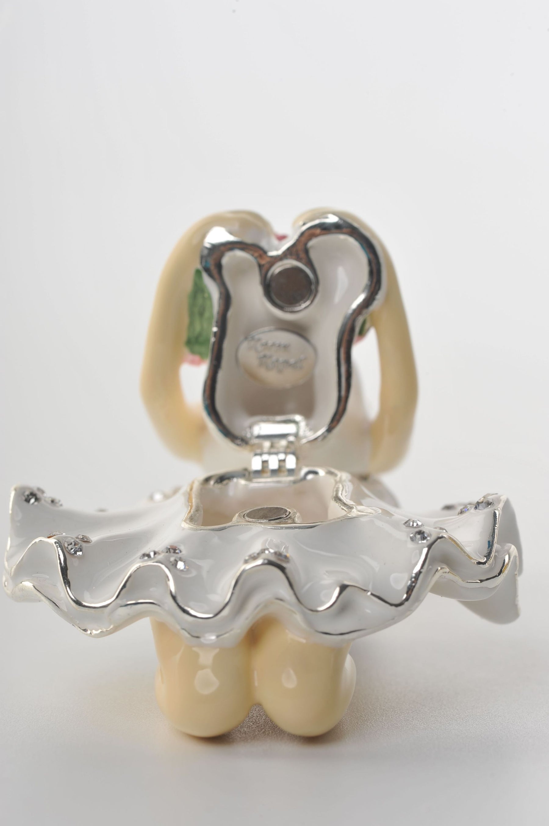 Keren Kopal Ballet Dancer Holding Pink Flowers