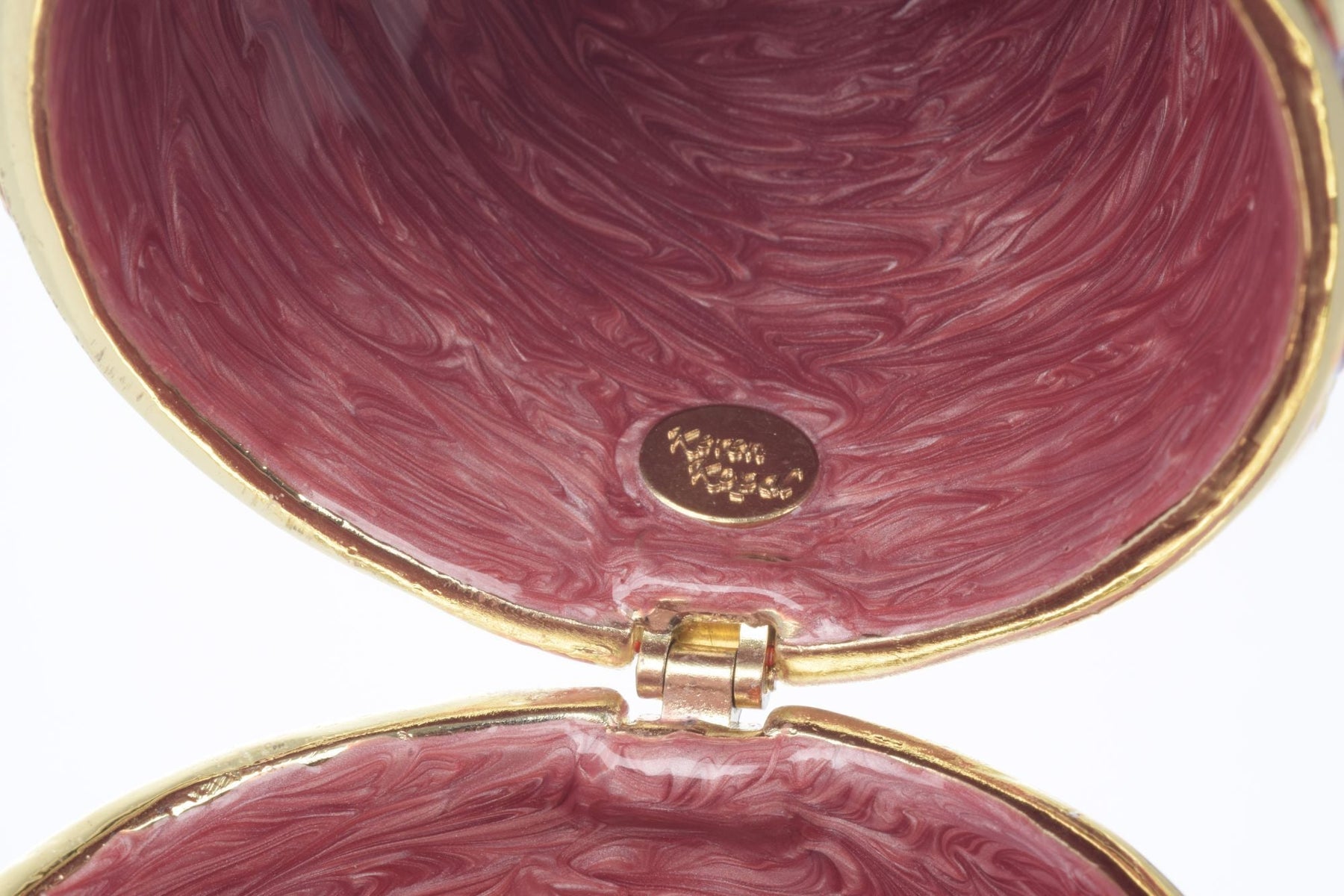 Keren Kopal Red Easter Egg with flower vase