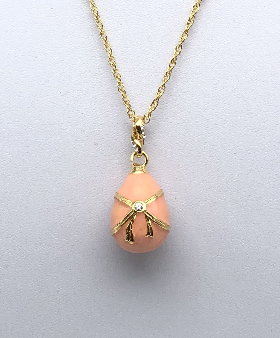 Keren Kopal Pink Egg Pendant Necklace