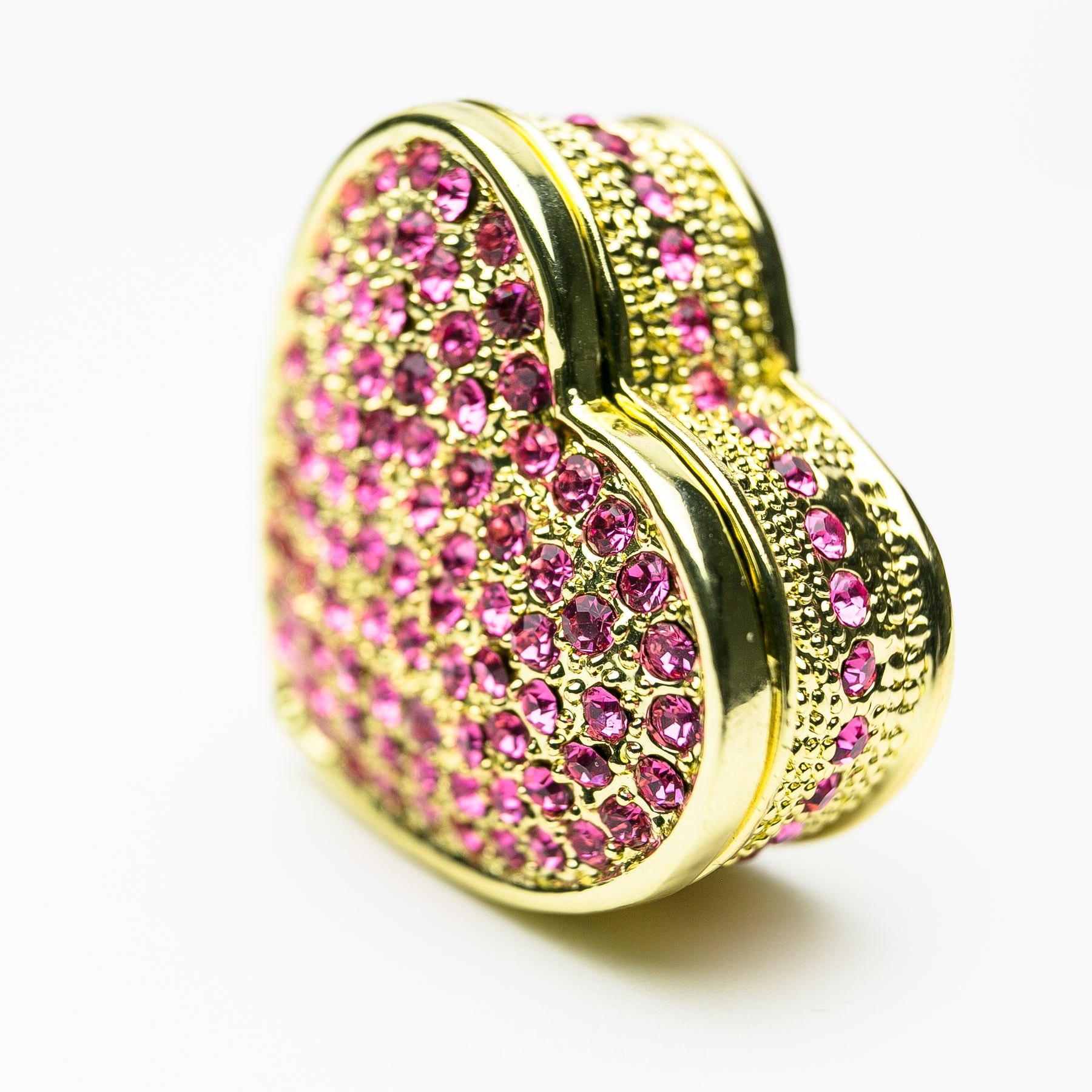 Keren Kopal Golden Pink Heart Decorative Box