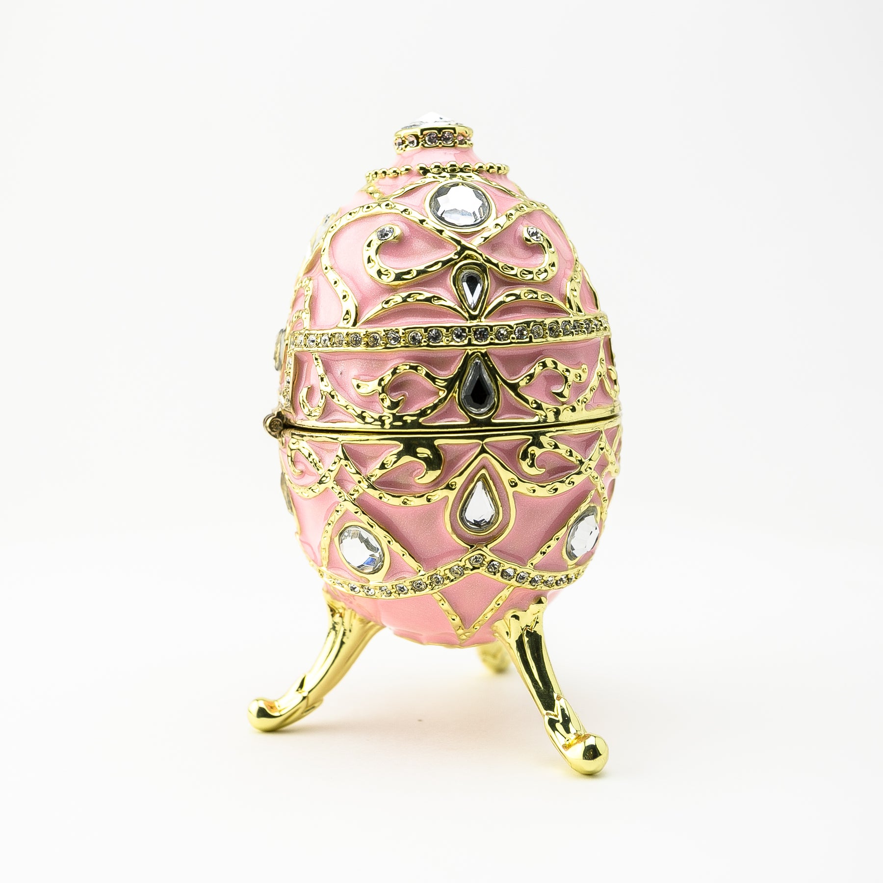 Keren Kopal Pink Music Playing Russian Egg