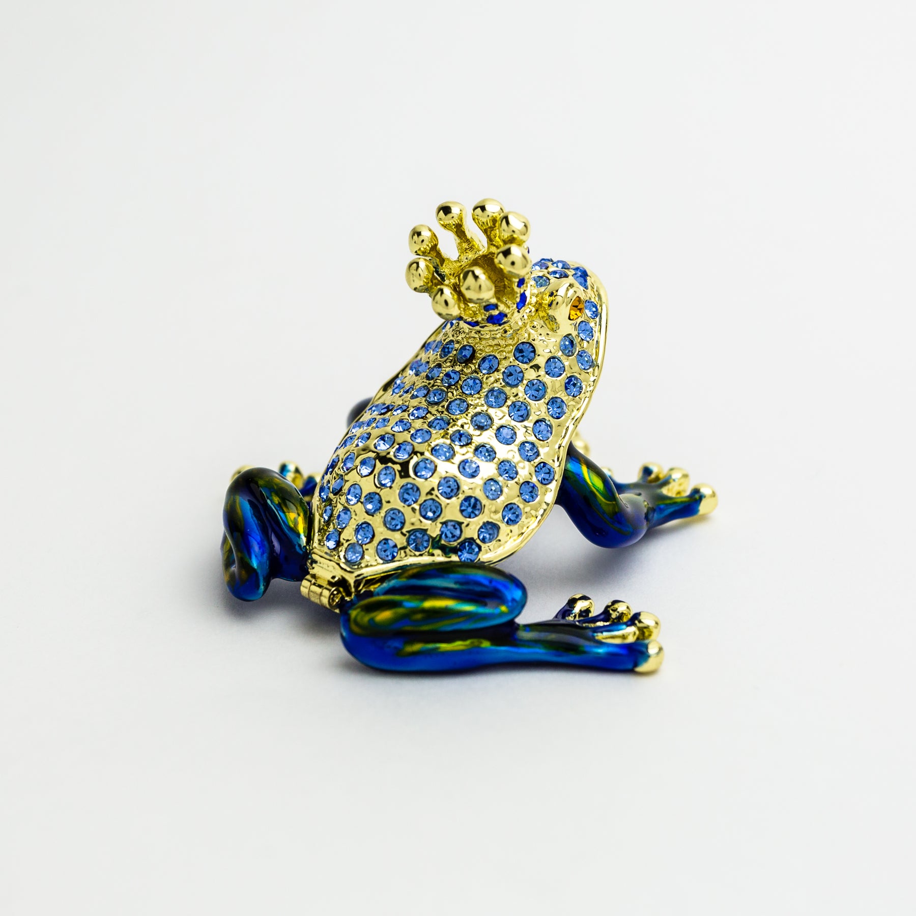 Keren Kopal Blue Frog with Crown