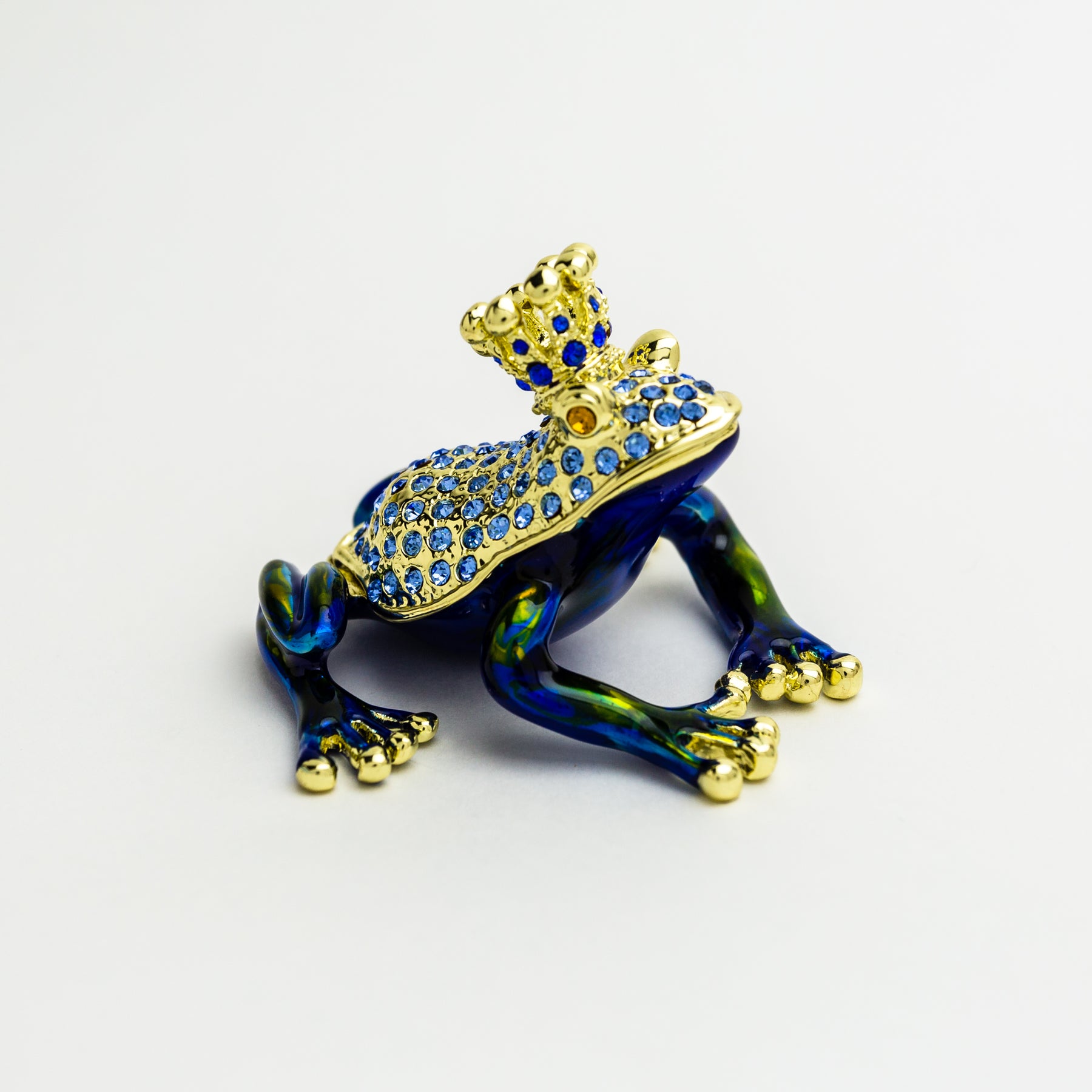 Keren Kopal Blue Frog with Crown
