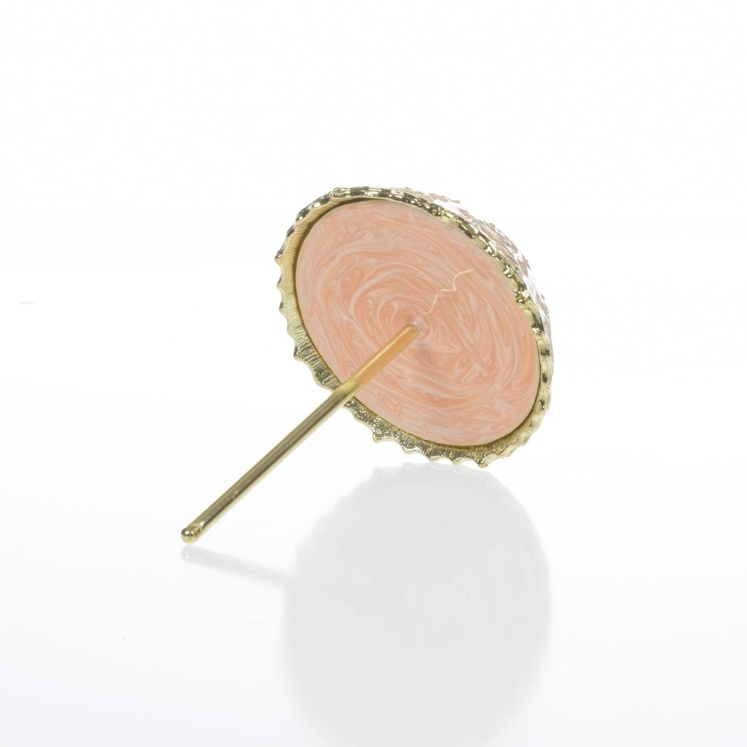 Keren Kopal Pink Umbrella Trinket Box Handmade with Swarovski Crystals