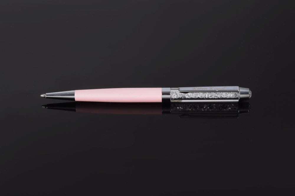 Keren Kopal Pink Pen with Swarovski Crystals