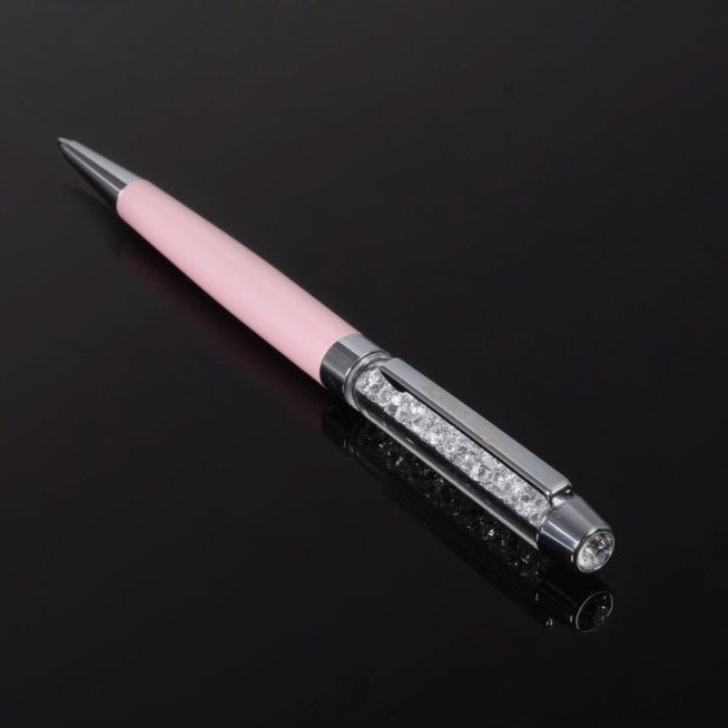 Keren Kopal Pink Pen with Swarovski Crystals