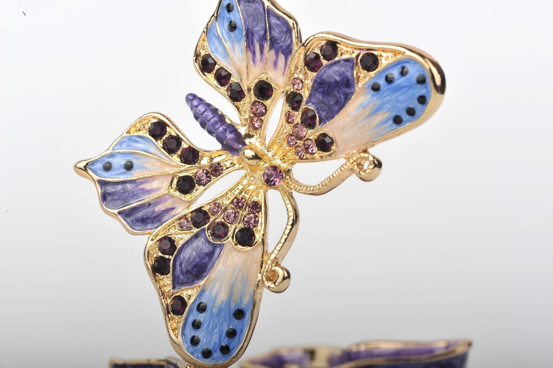 Keren Kopal Blue & Purple Butterfly