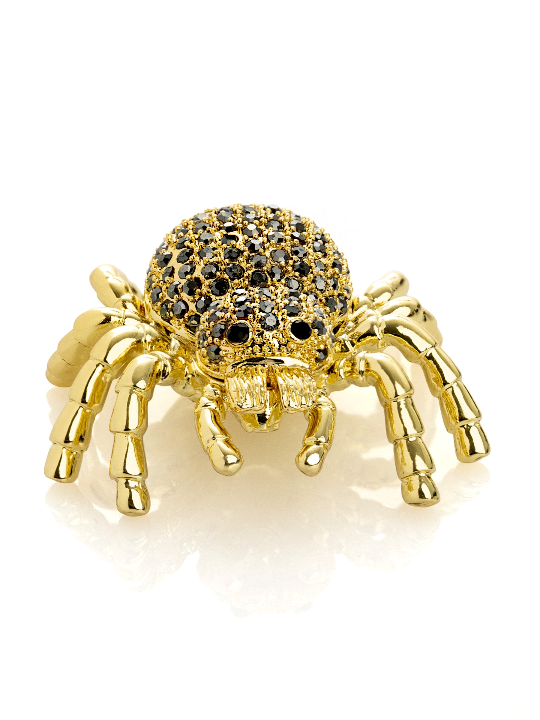 Keren Kopal Gold & Black Tarantula Spider