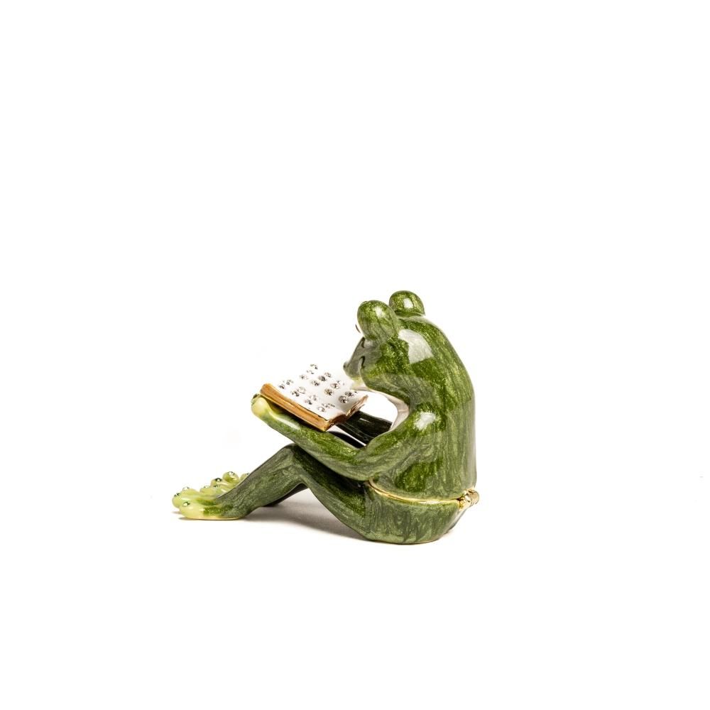 Keren Kopal Frog Reading a Book