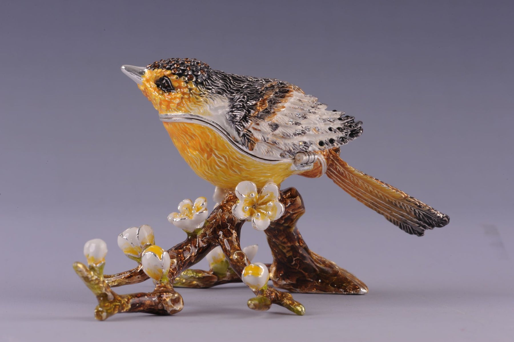 Keren Kopal Black & Yellow Bird on a Branch