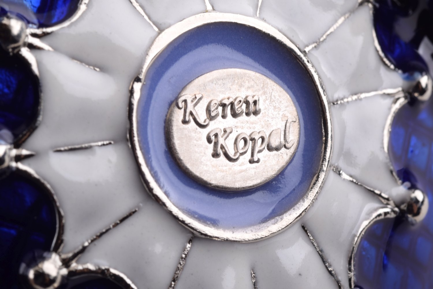 Keren Kopal Blue Wind up Musical Carousel