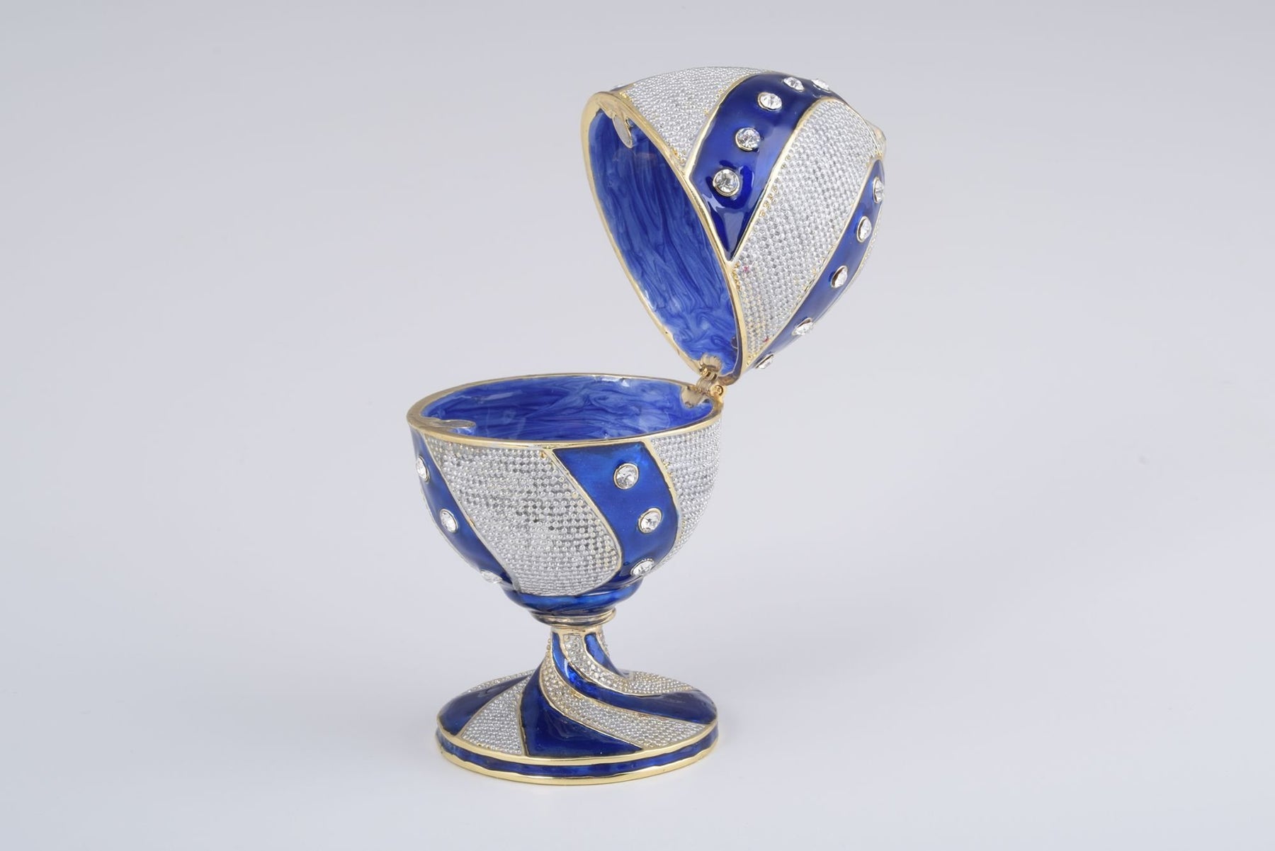 Keren Kopal Blue & White Faberge Egg