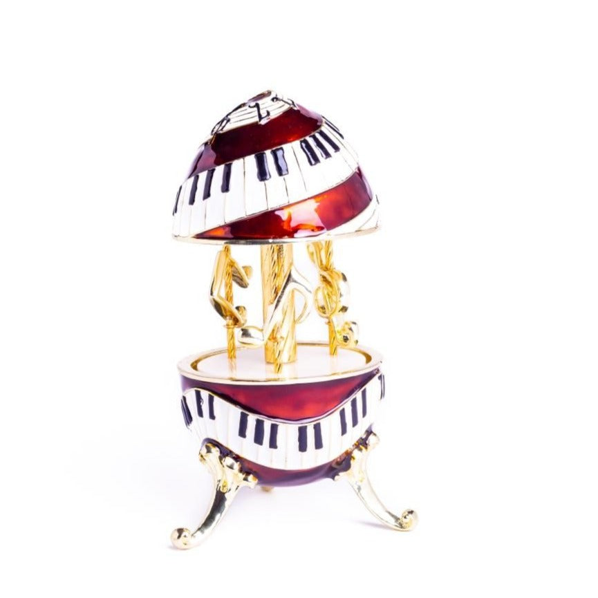 Keren Kopal Piano Musical Carousel with Music Clef and Notes