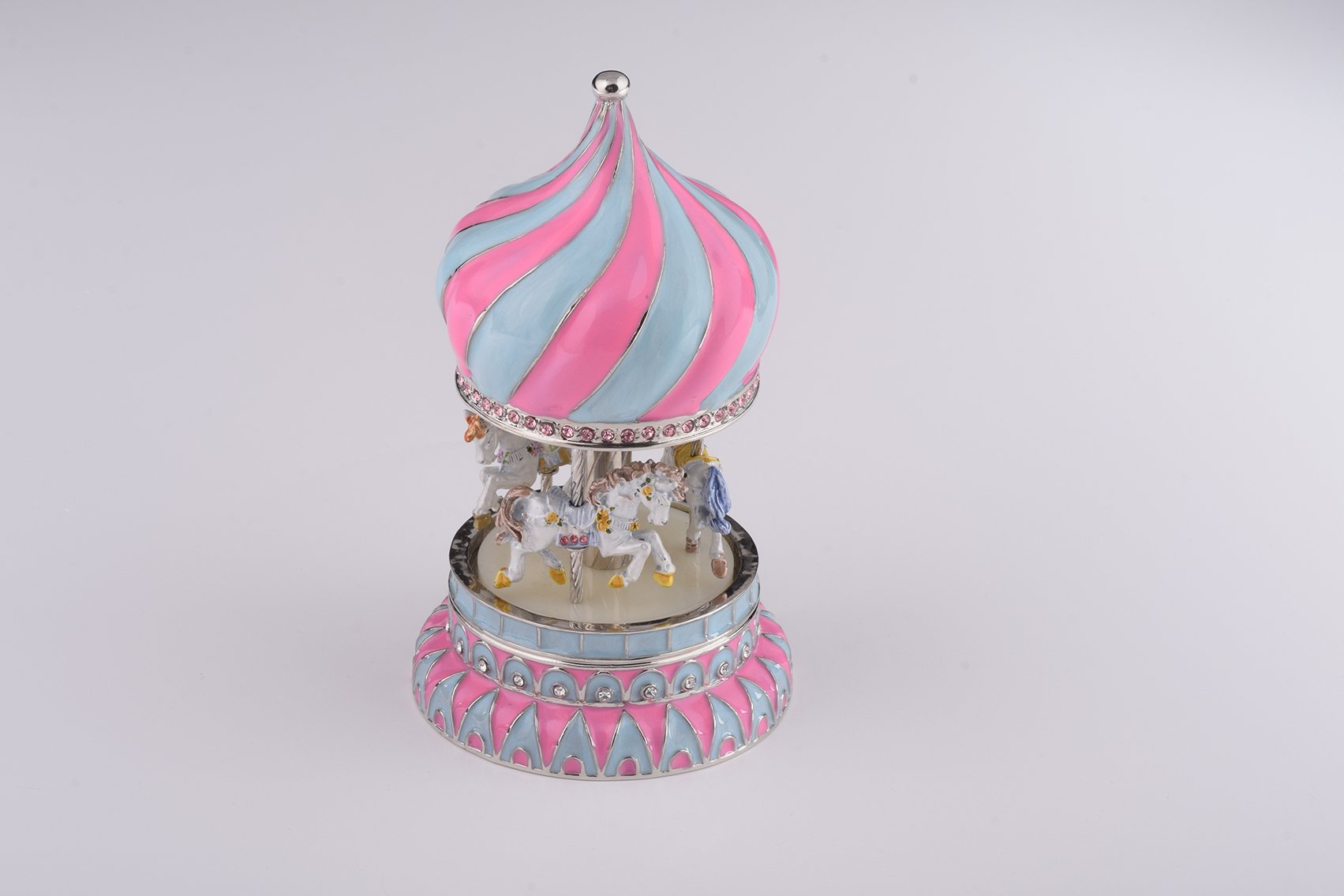 Keren Kopal Pink Wind up Musical Carousel